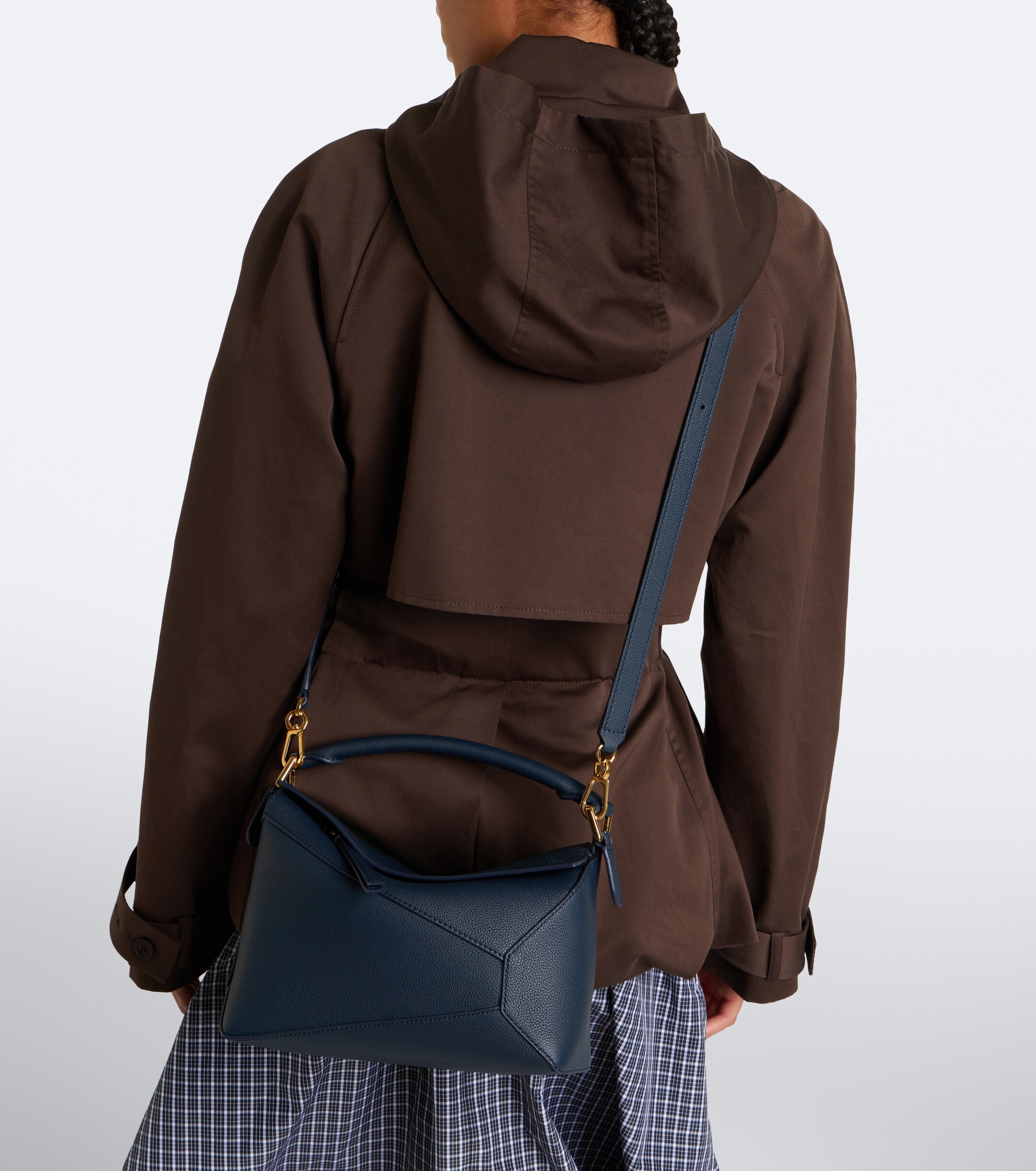 Loewe Puzzle Edge Small leather top-handle bag