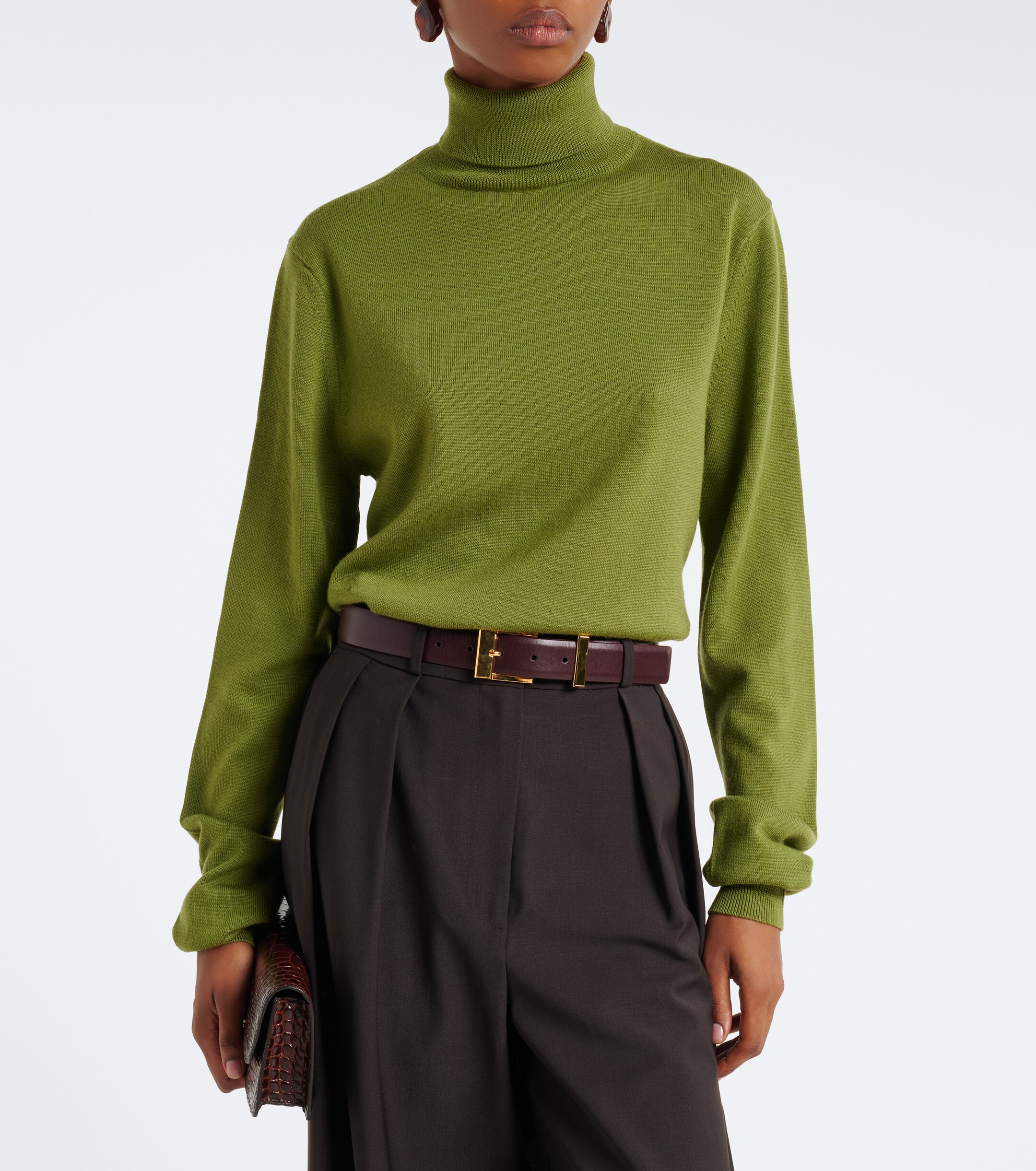 The Frankie Shop The Frankie Shop Eve wool turtleneck sweater