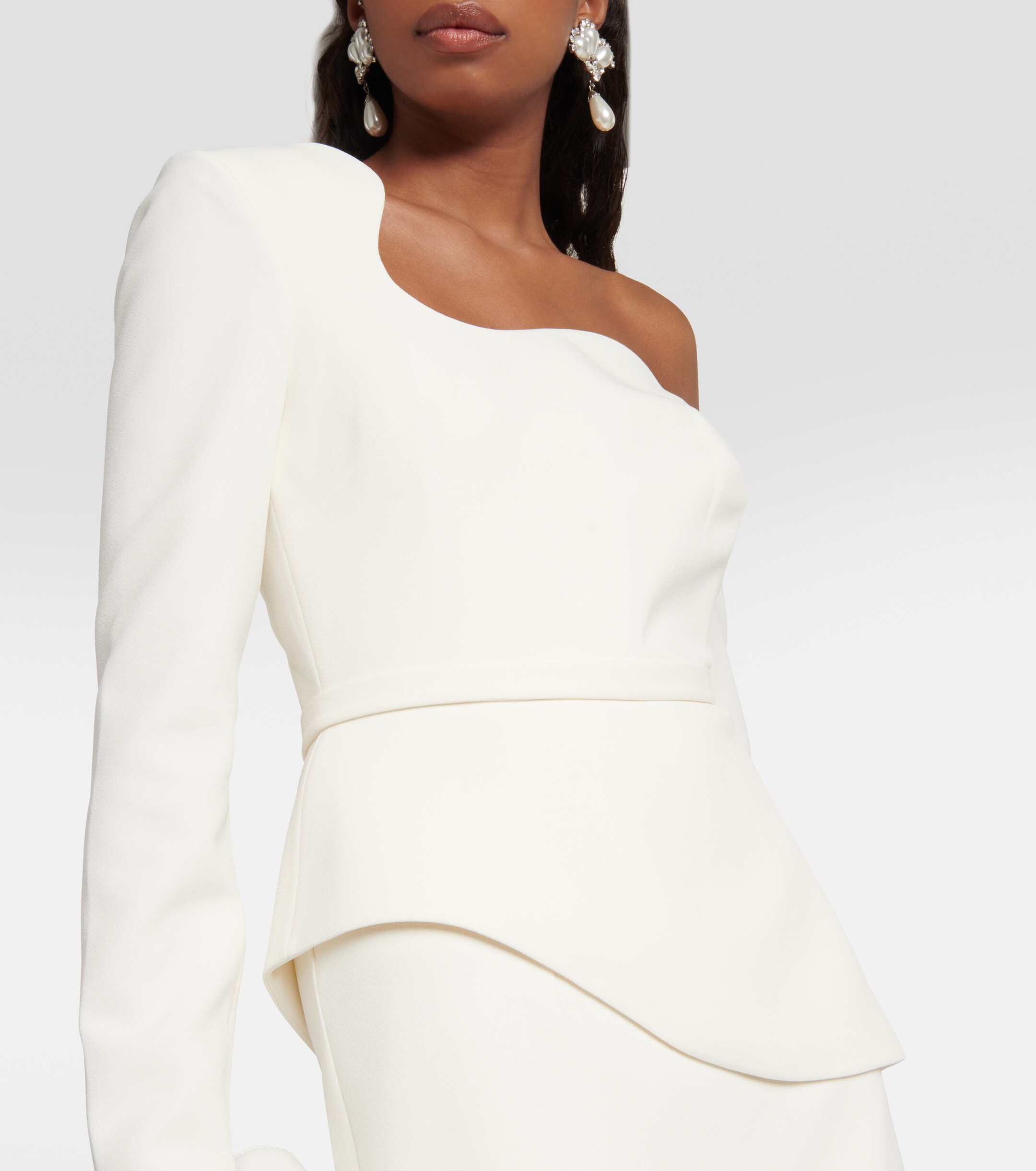 giorgia asymmetrical midi dress Whitney Asymmetrical Midi Dress Fit and Flare