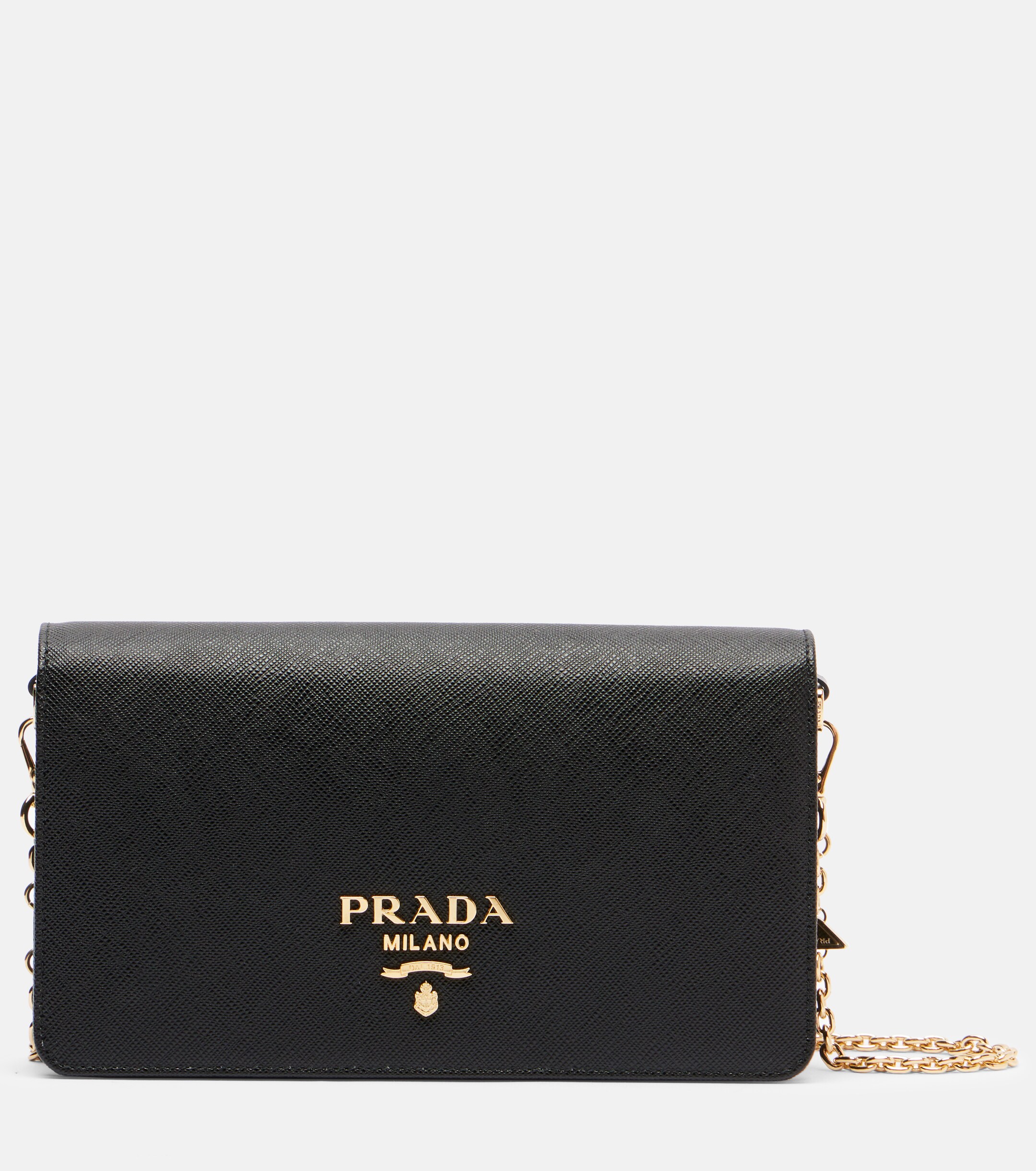 Prada Saffiano Mini leather shoulder bag