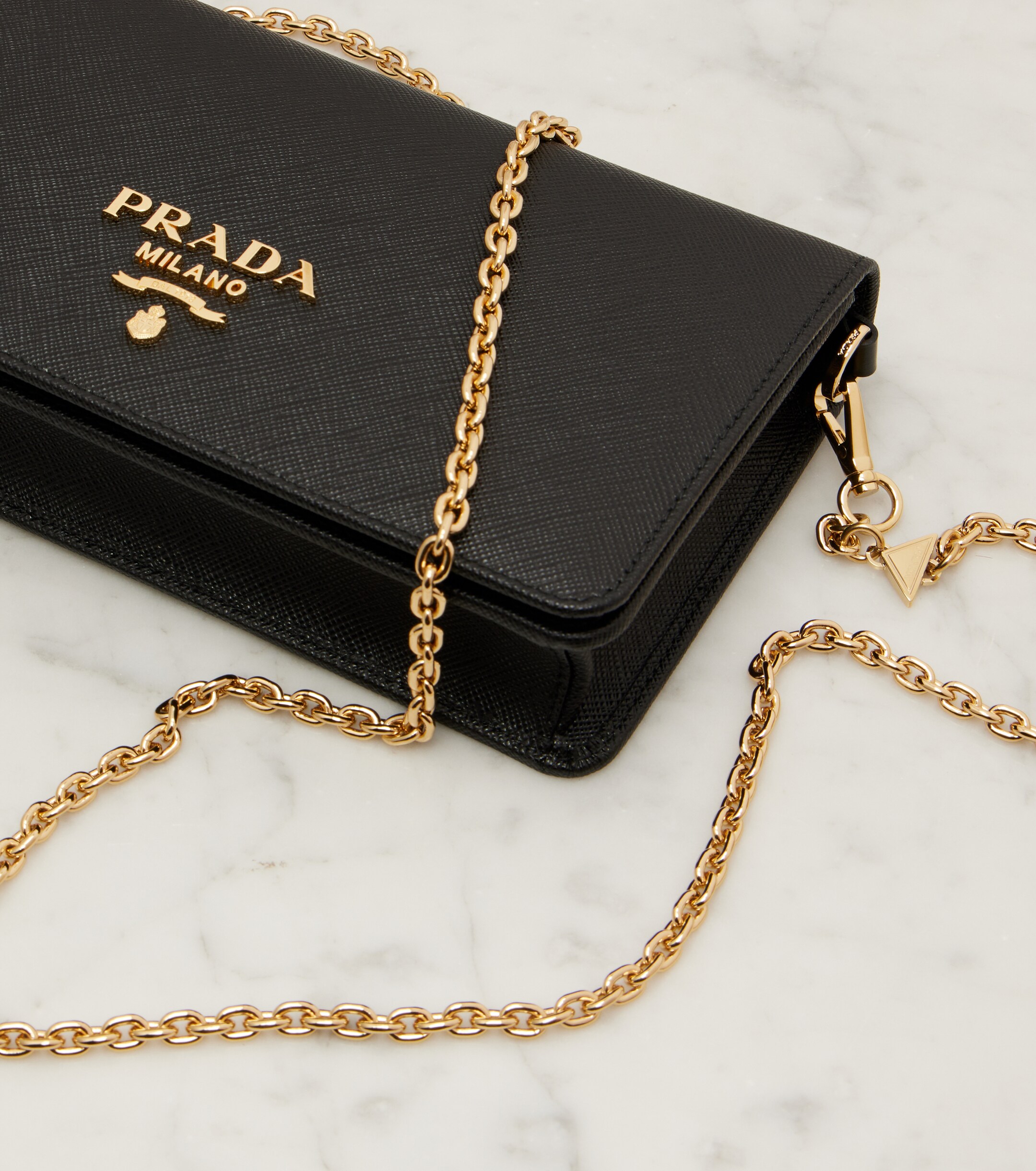 Prada Saffiano Mini leather shoulder bag