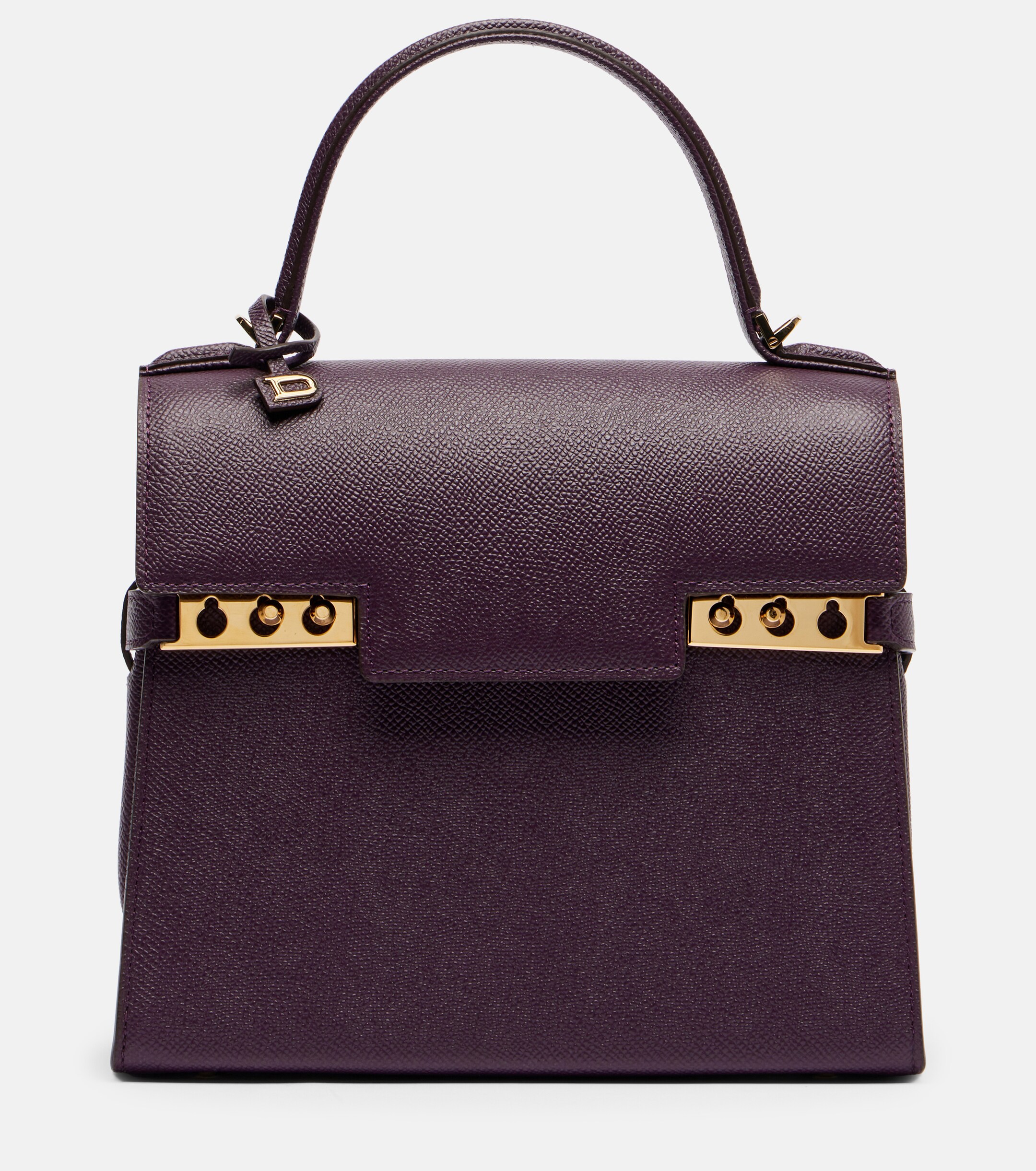 Delvaux Tempête Medium leather tote bag