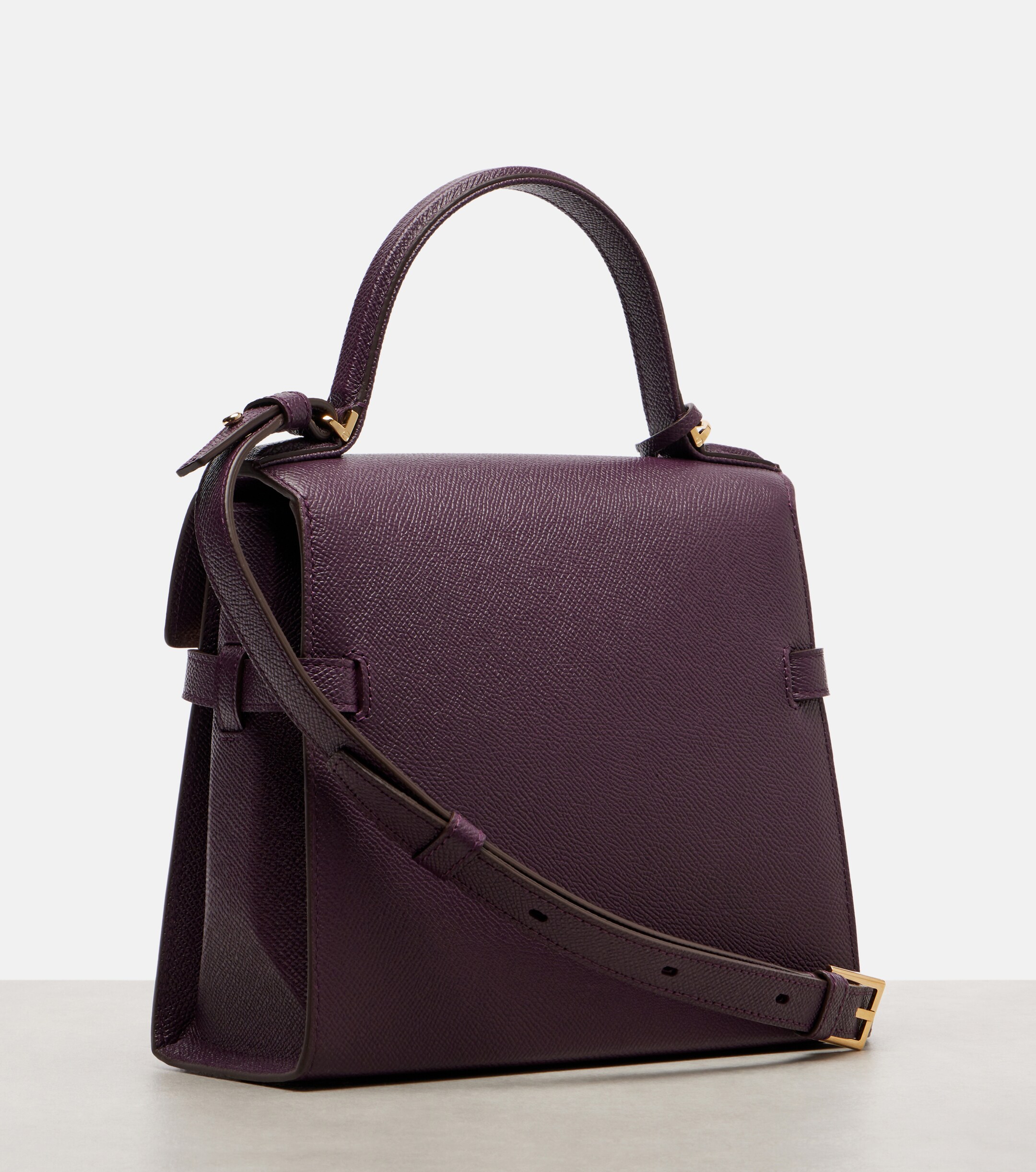 Delvaux Tempête Medium leather tote bag thumbnail