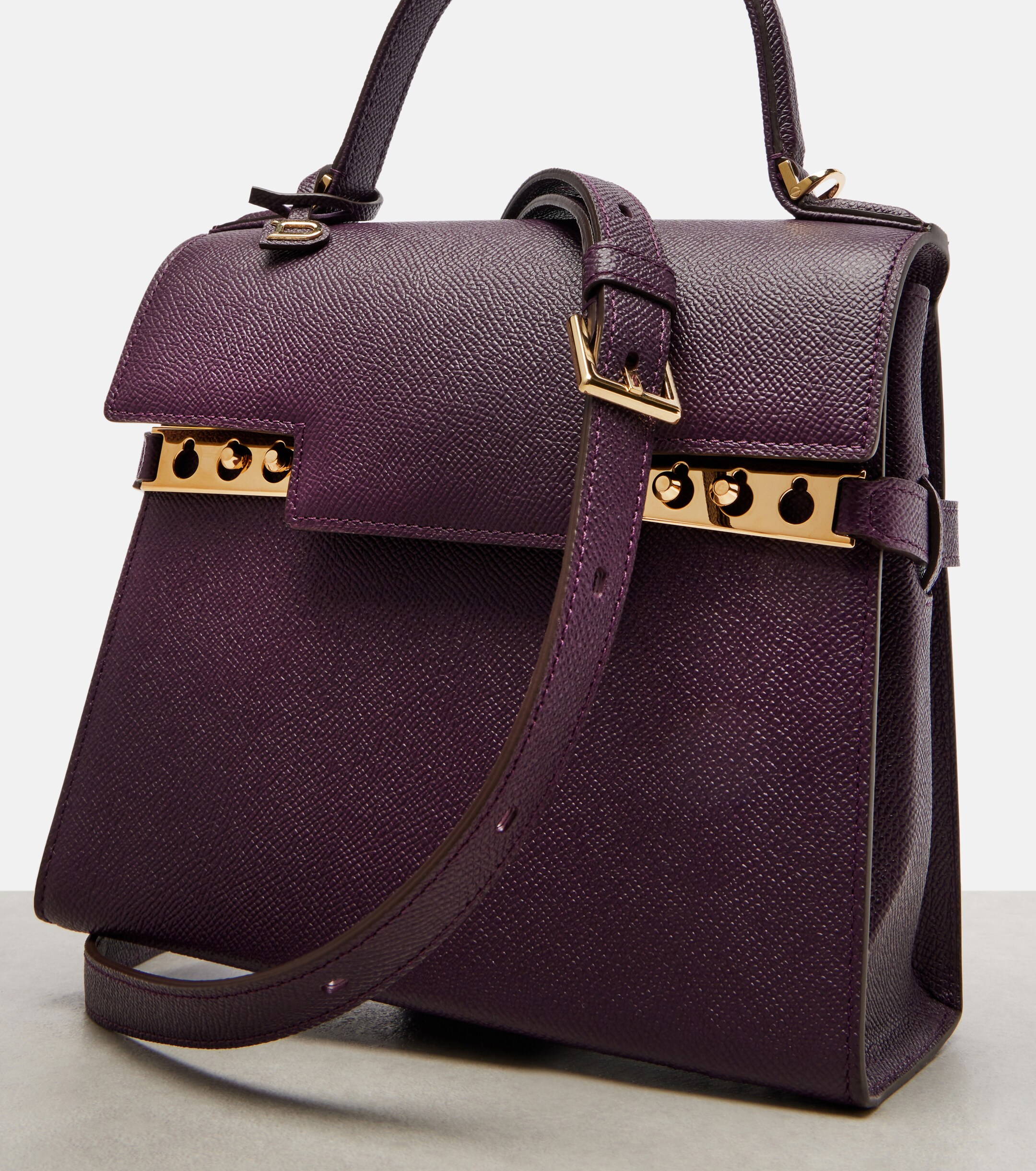 Delvaux Tempête Medium leather tote bag thumbnail