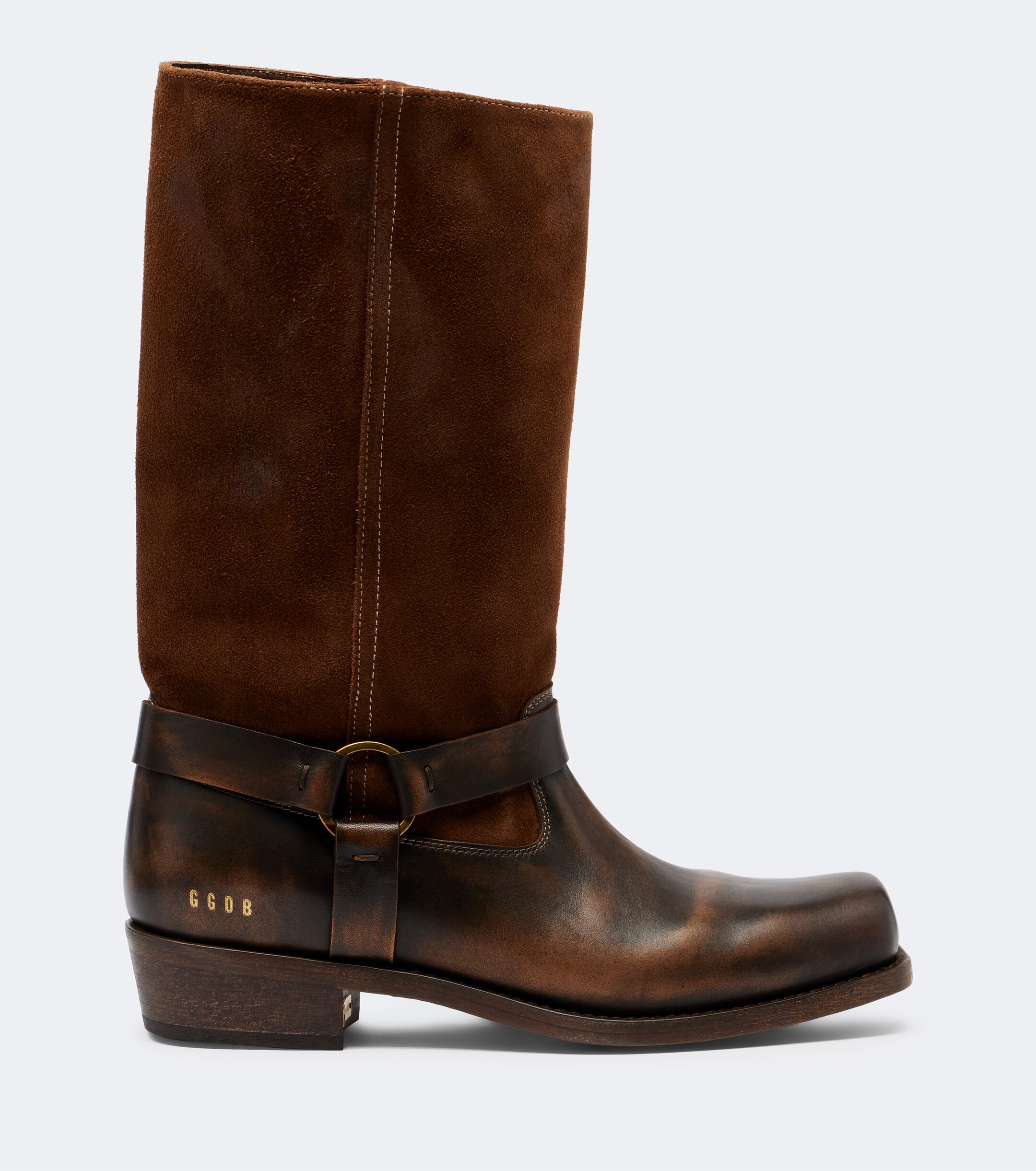 Golden Goose Golden Goose Biker leather mid-calf boots