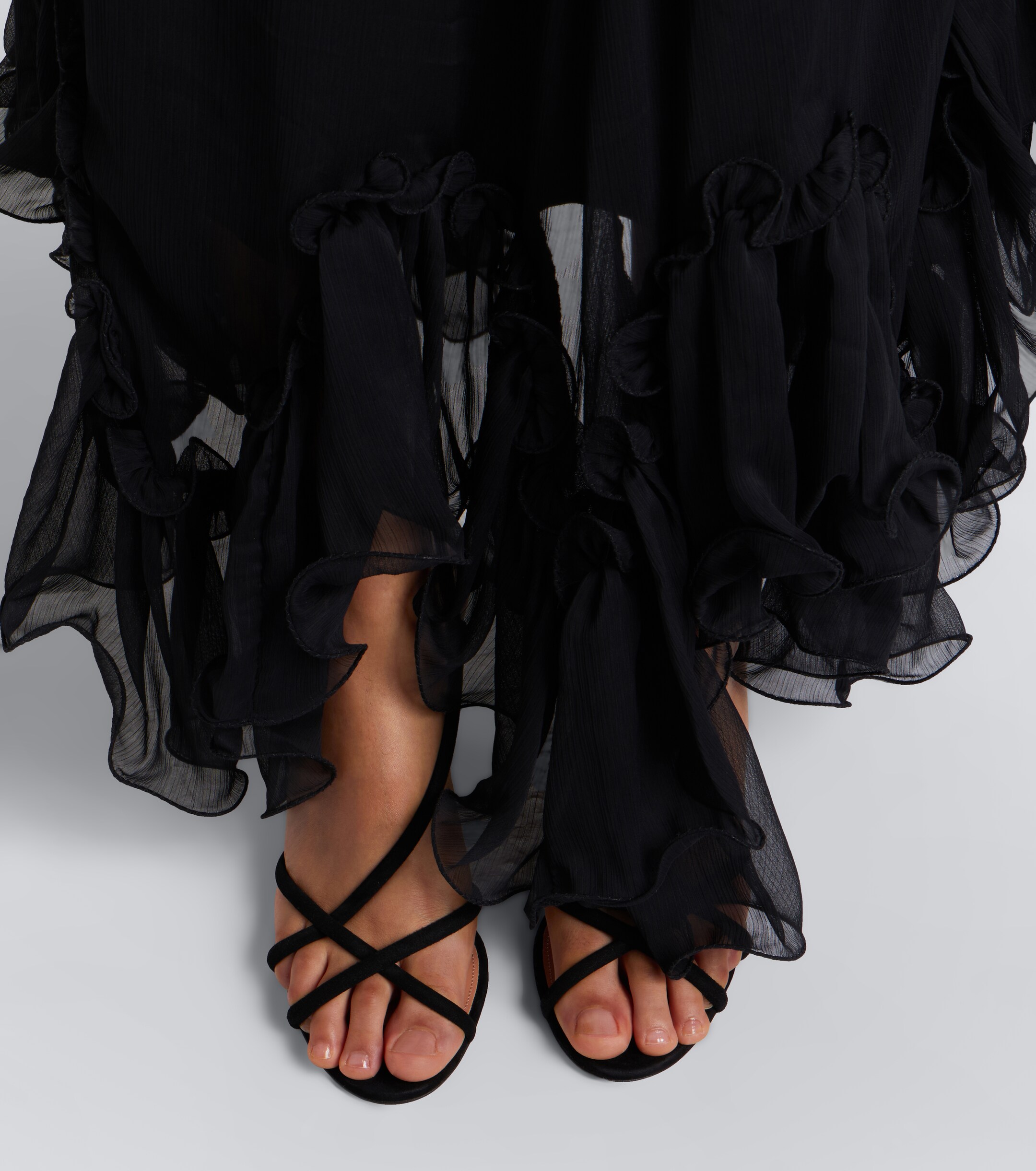 AQUAZZURA Aquazzura Horizon suede sandals