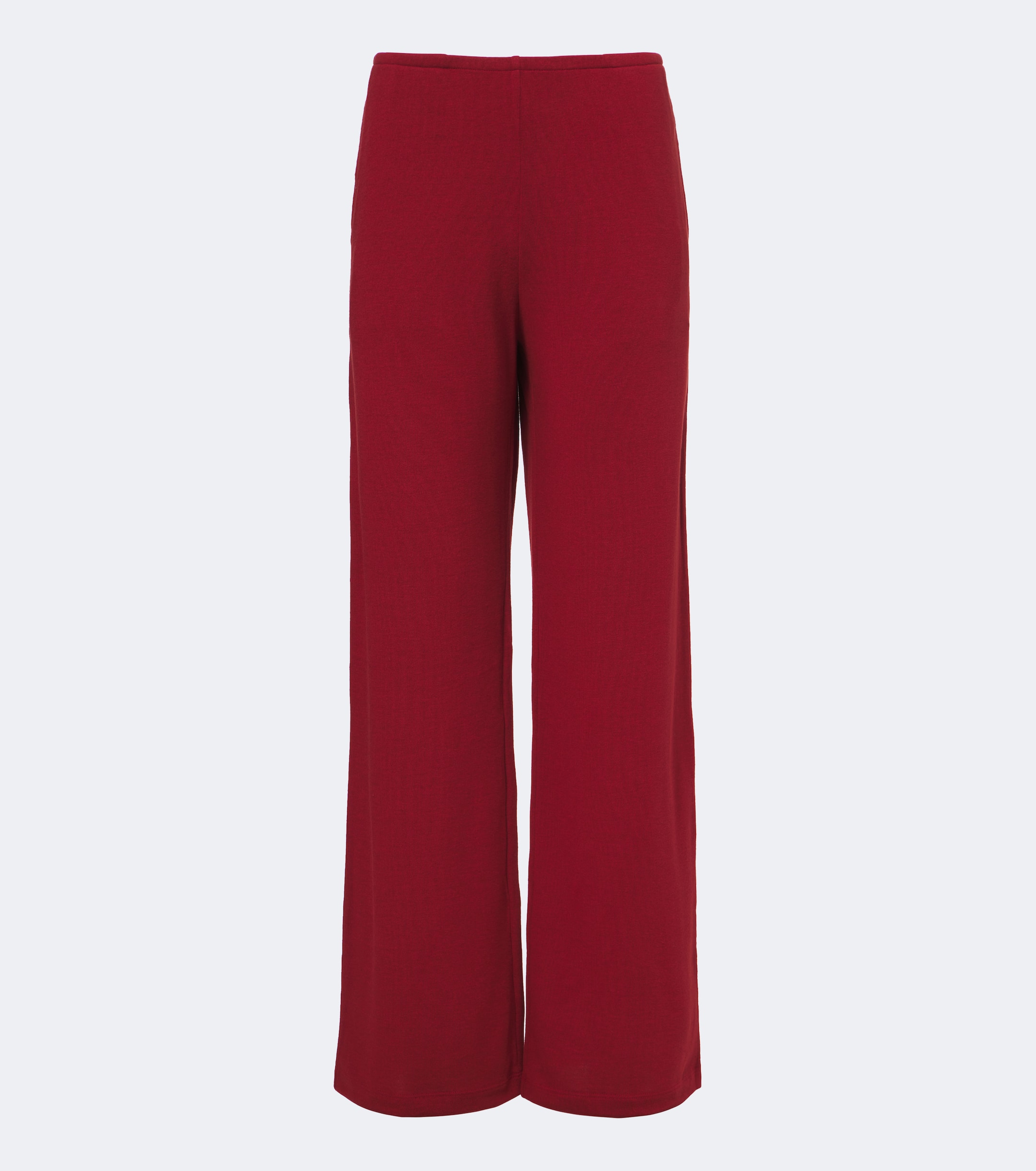 LESET Leset Lauren jersey wide-leg pants