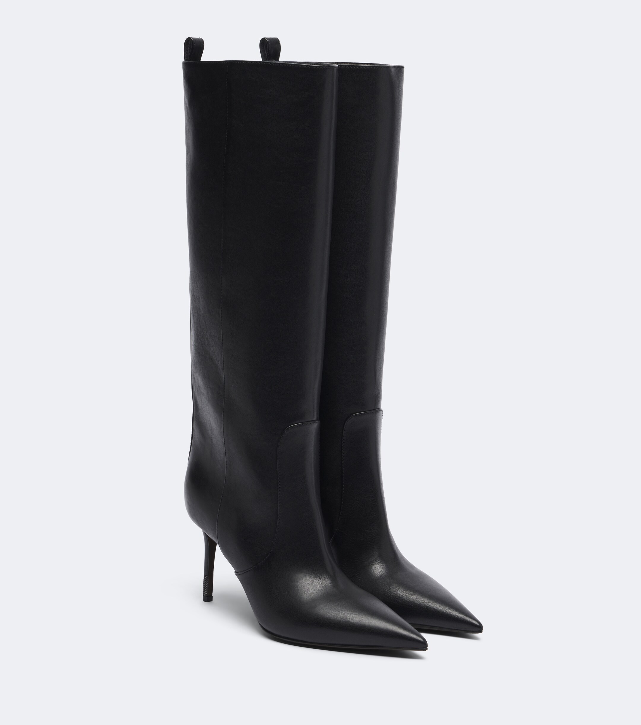 Brunello Cucinelli Brunello Cucinelli Monili leather knee-high boots