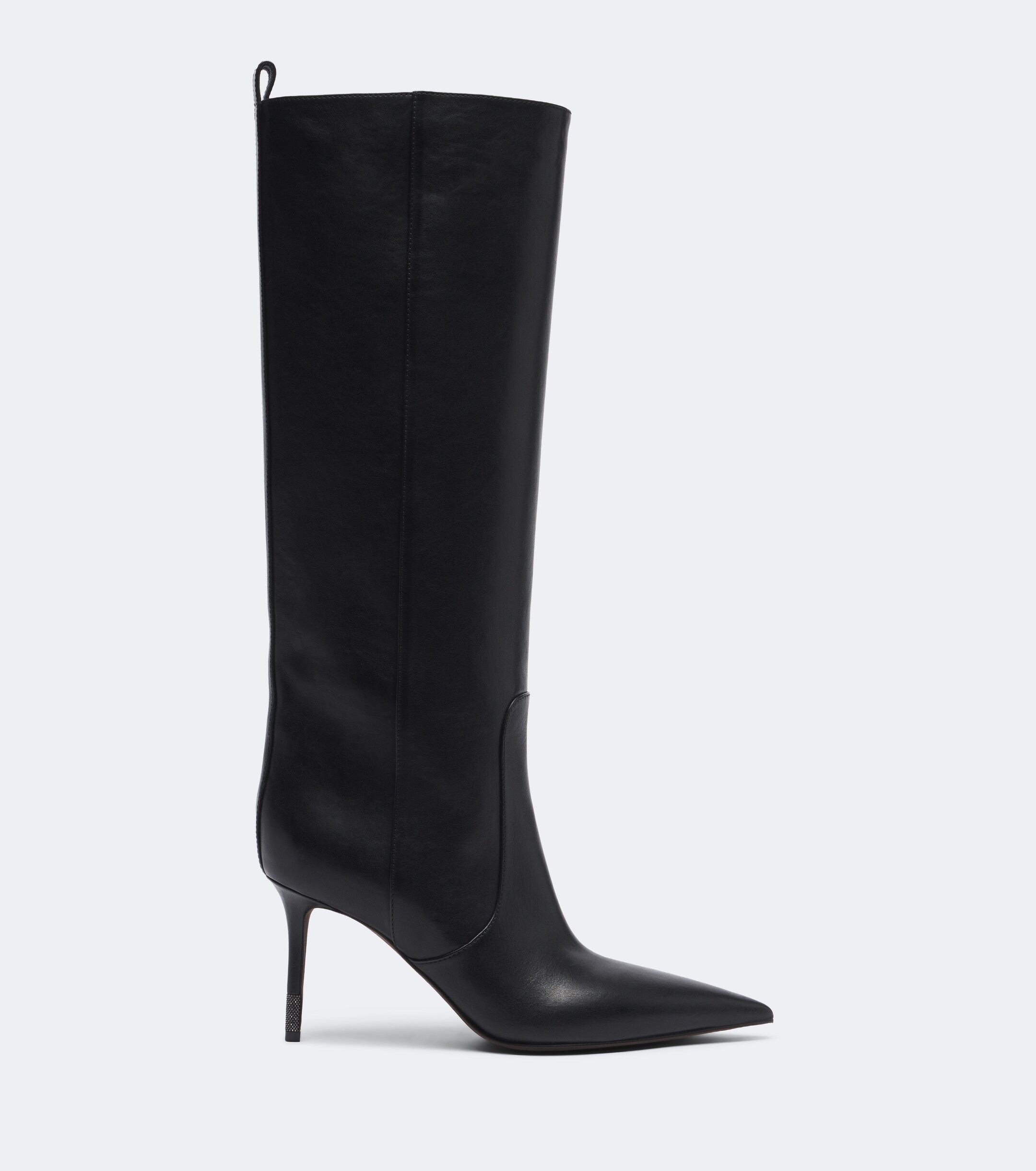 Brunello Cucinelli Brunello Cucinelli Monili leather knee-high boots