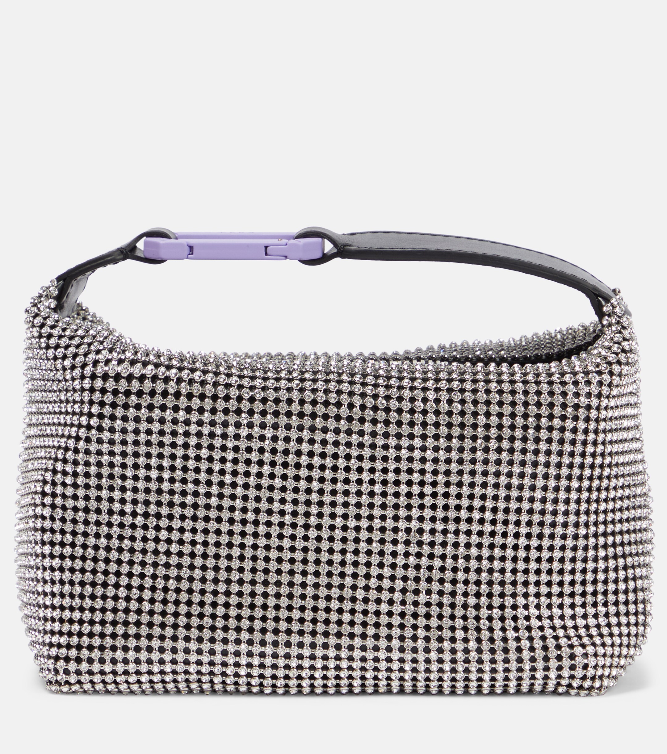 Eéra Moonbag embellished mesh pouch