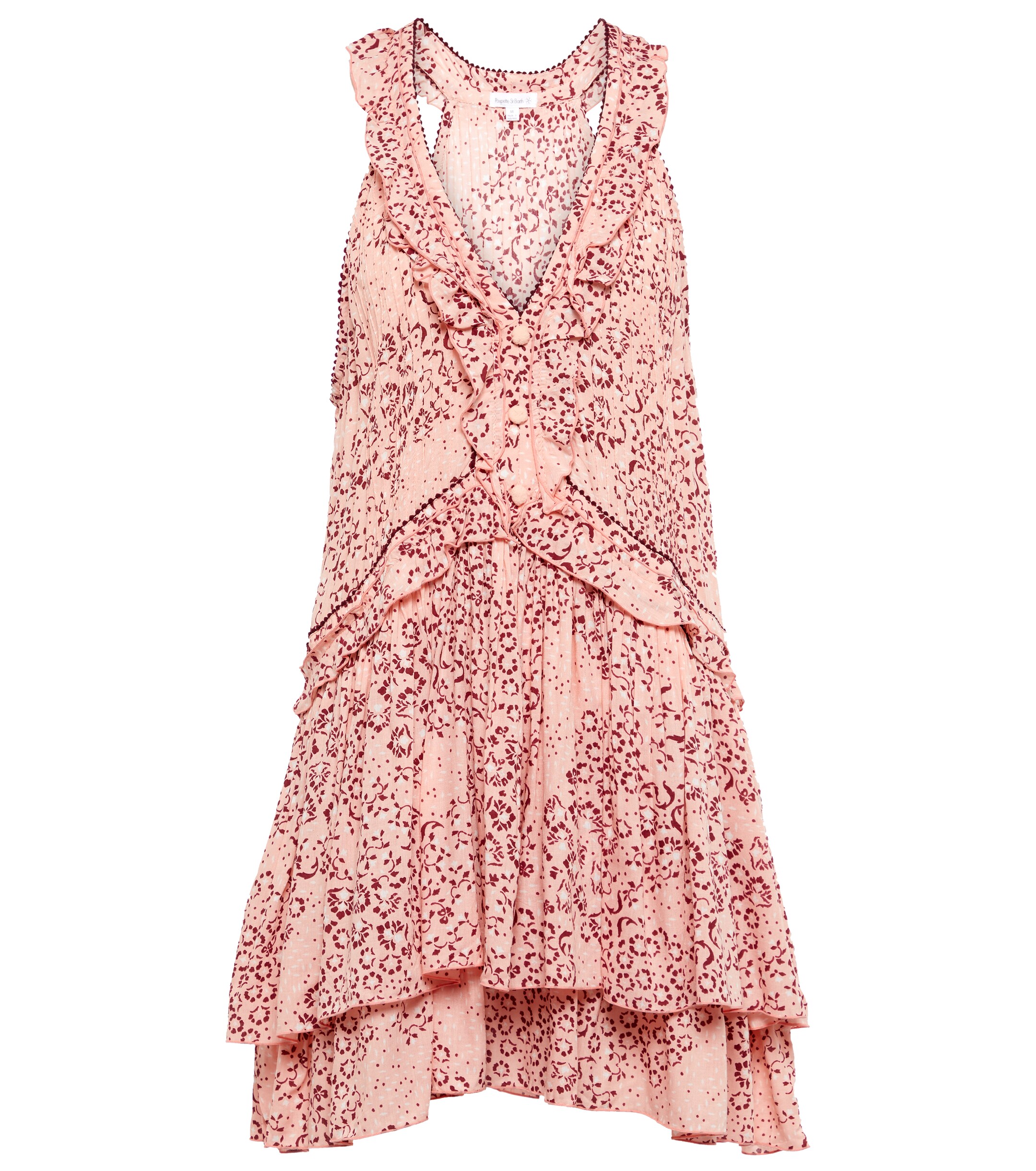 Poupette St Barth Mae floral minidress