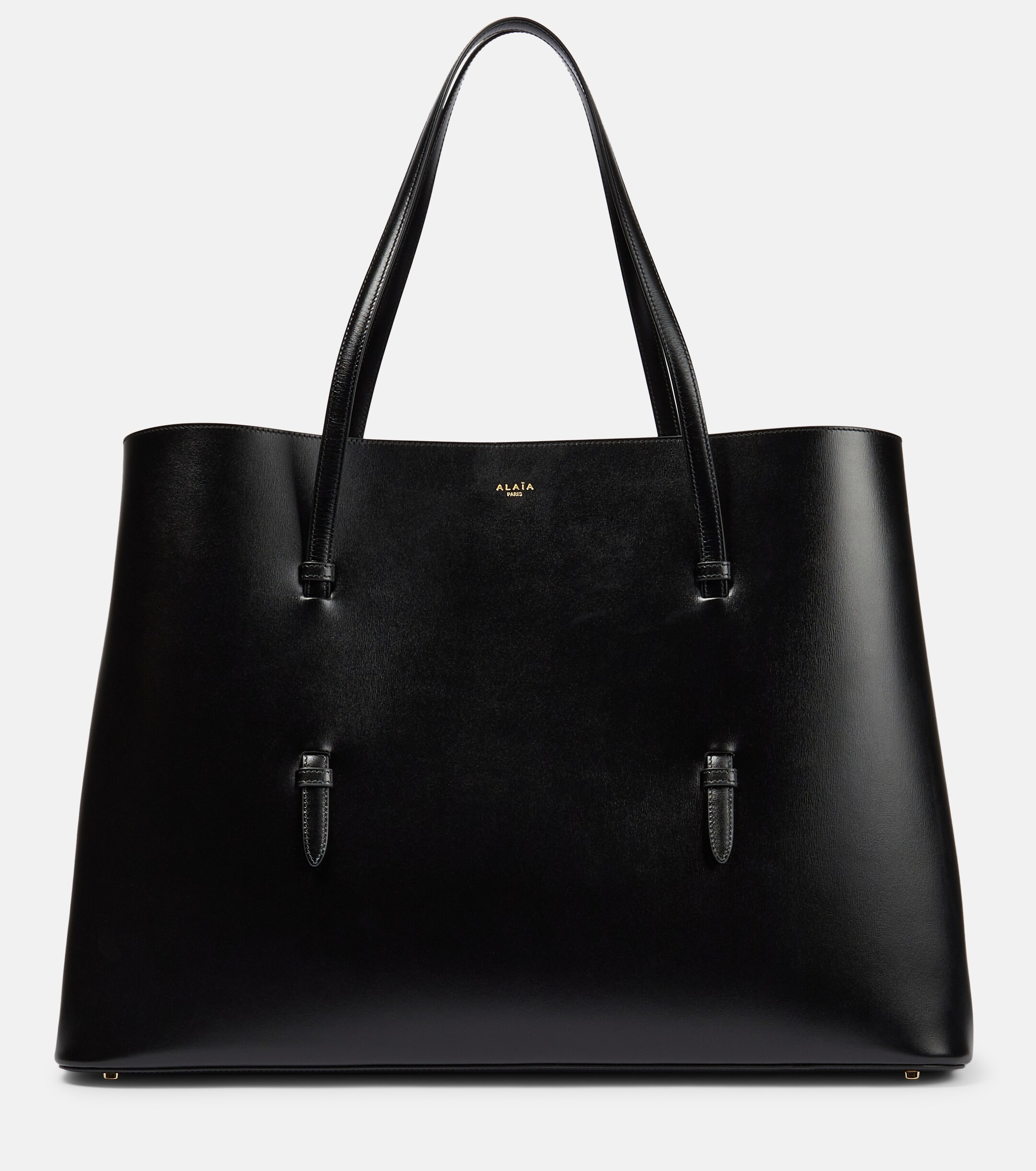 Alaïa Mina 50 Large leather tote bag