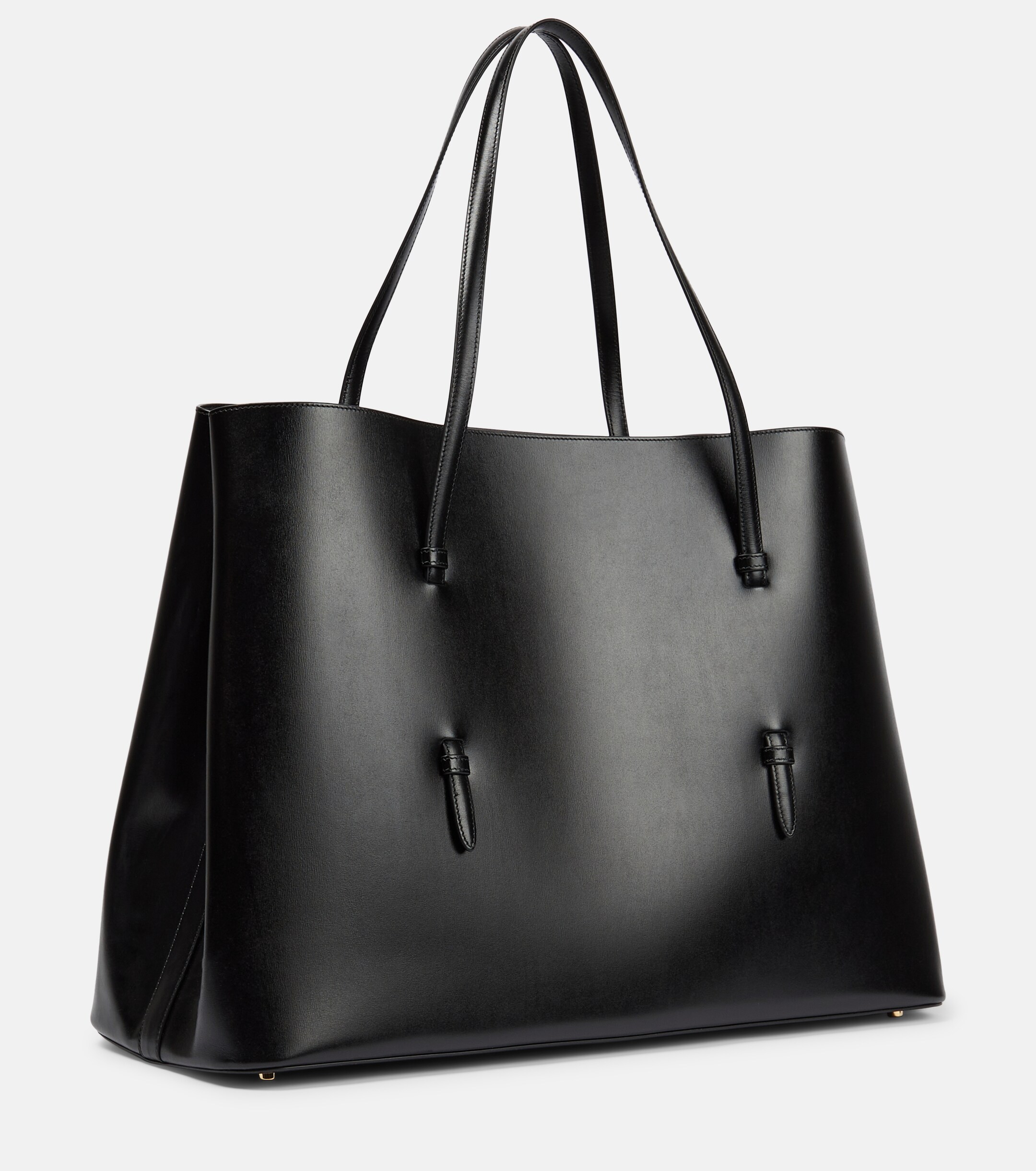 Alaïa Mina 50 Large leather tote bag