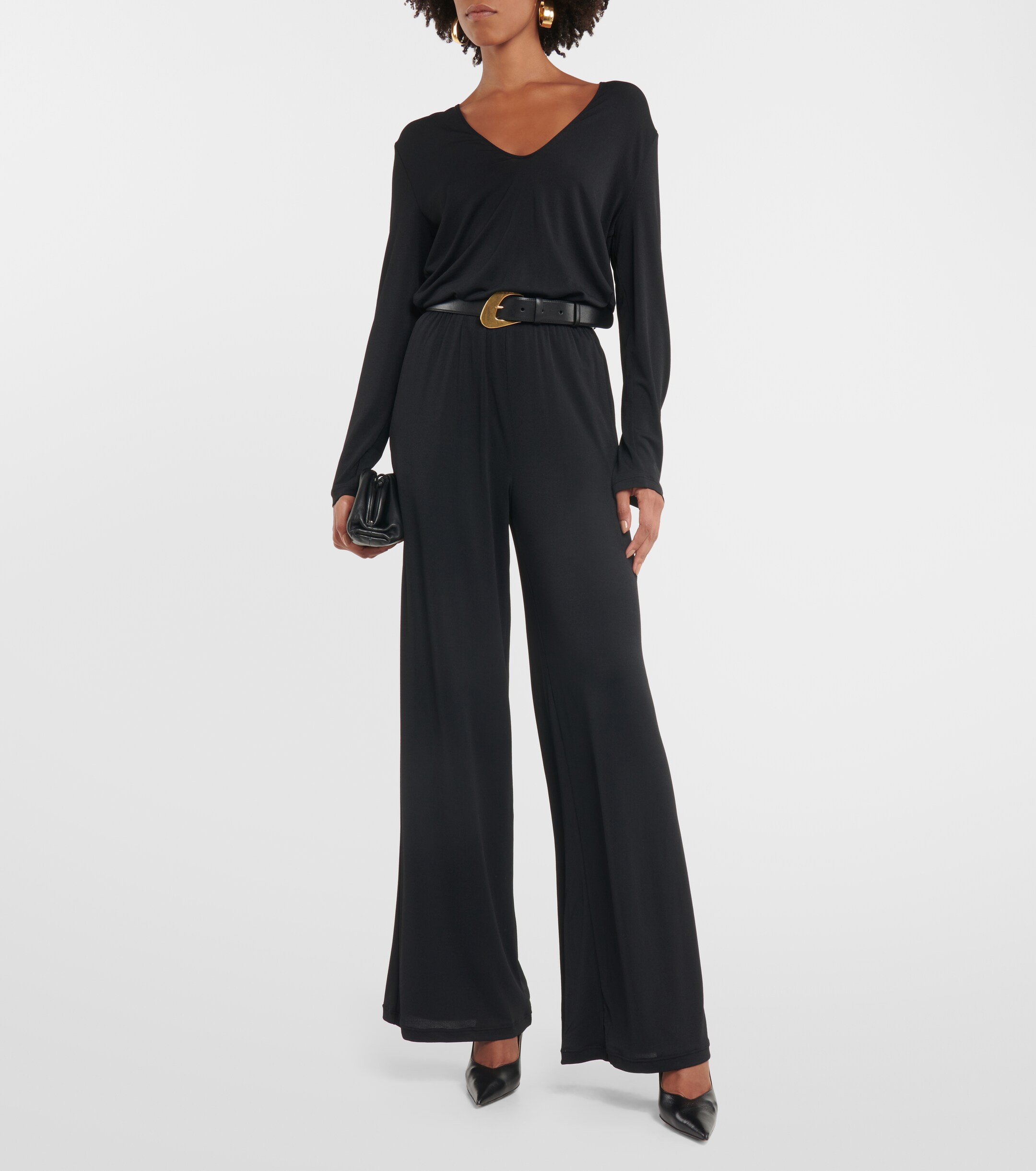 Wolford - Crpe jersey jumpsuit | Plush