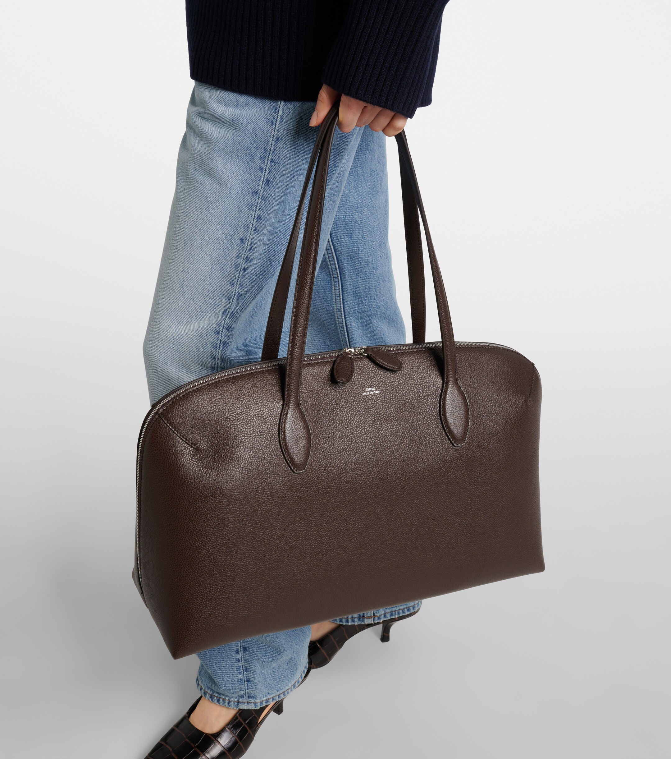 TOTEME Leather tote bag