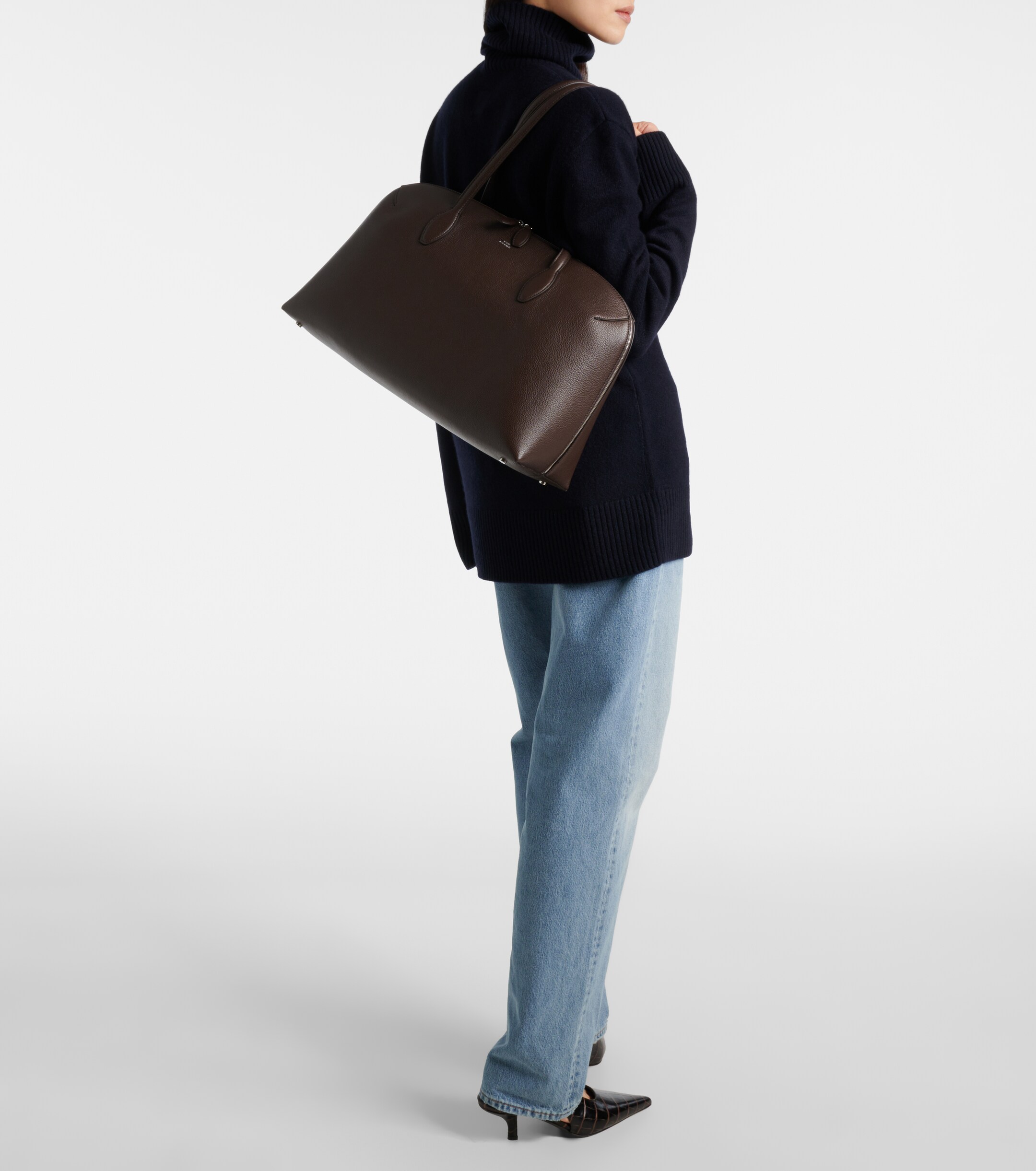 TOTEME Leather tote bag