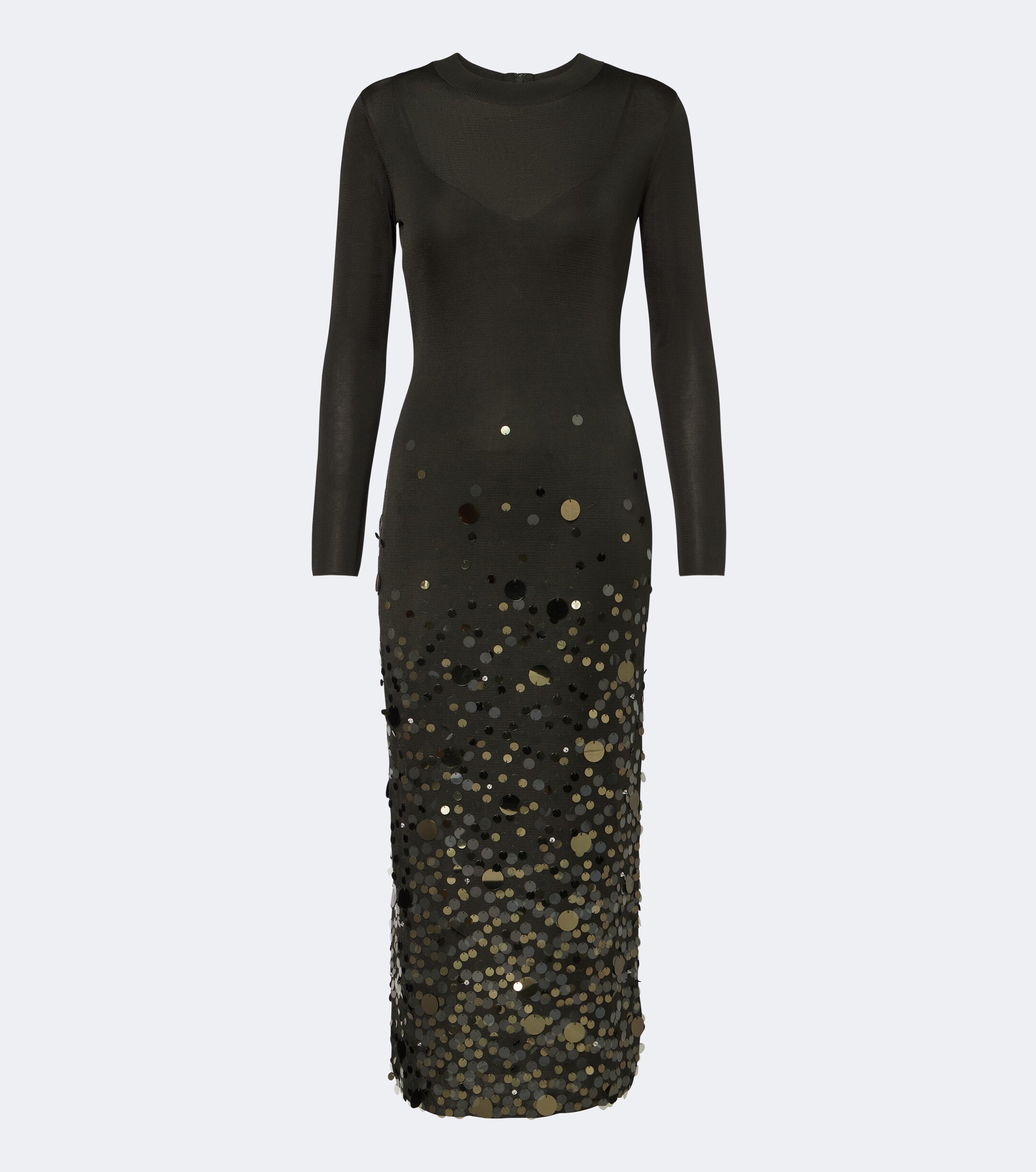 Carolina Herrera Carolina Herrera Sequined knitted midi dress