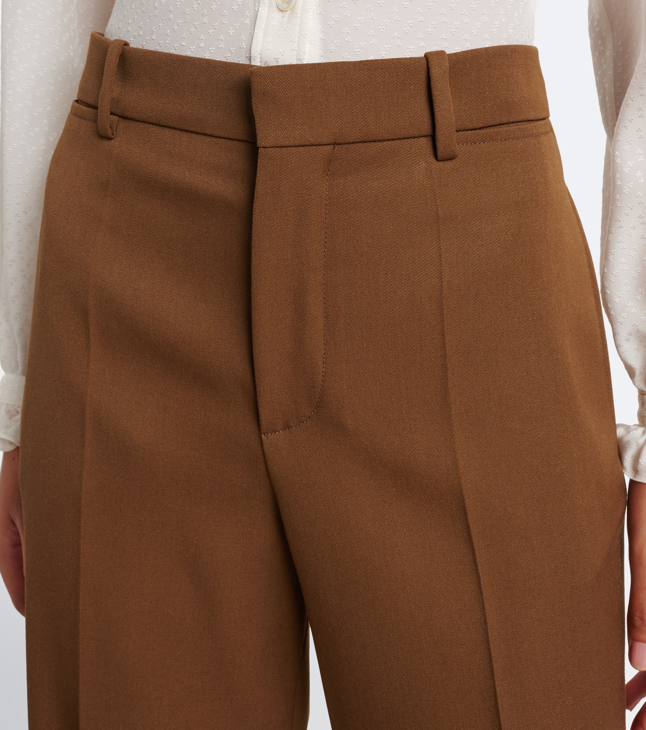 Chloé Chloé Virgin wool wide-leg pants