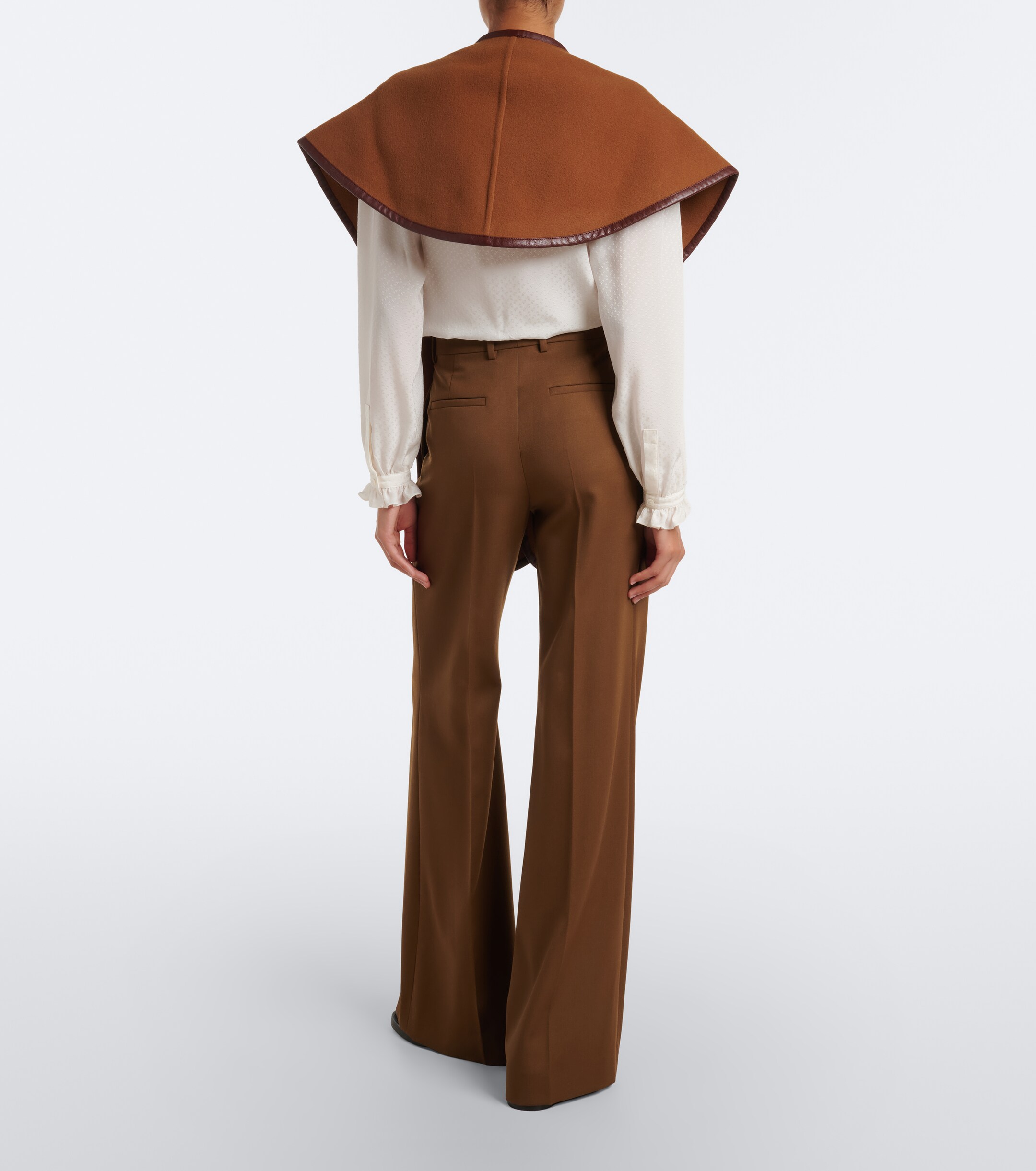 Chloé Chloé Virgin wool wide-leg pants