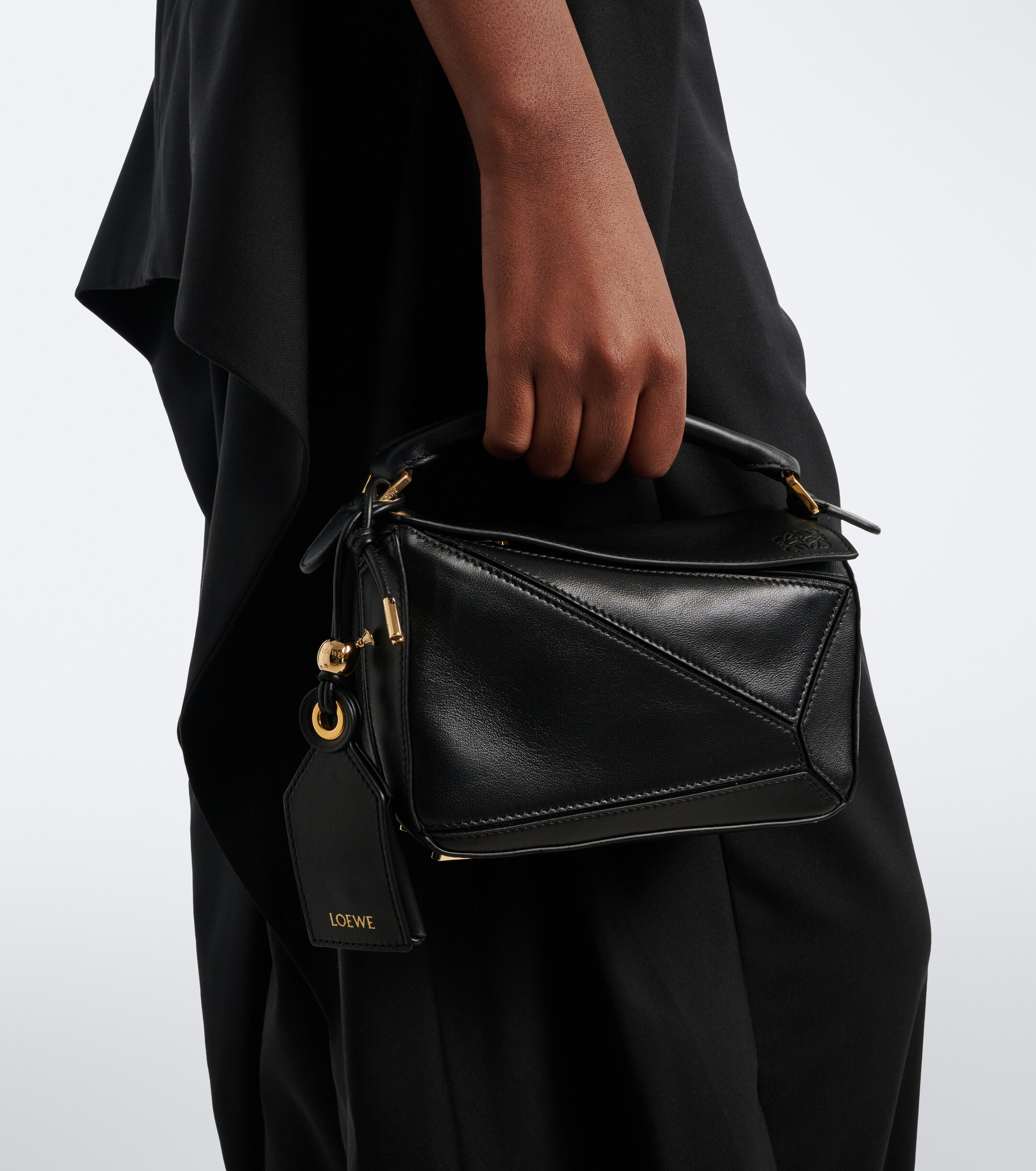 Loewe Featherlight Puzzle Mini top-handle bag