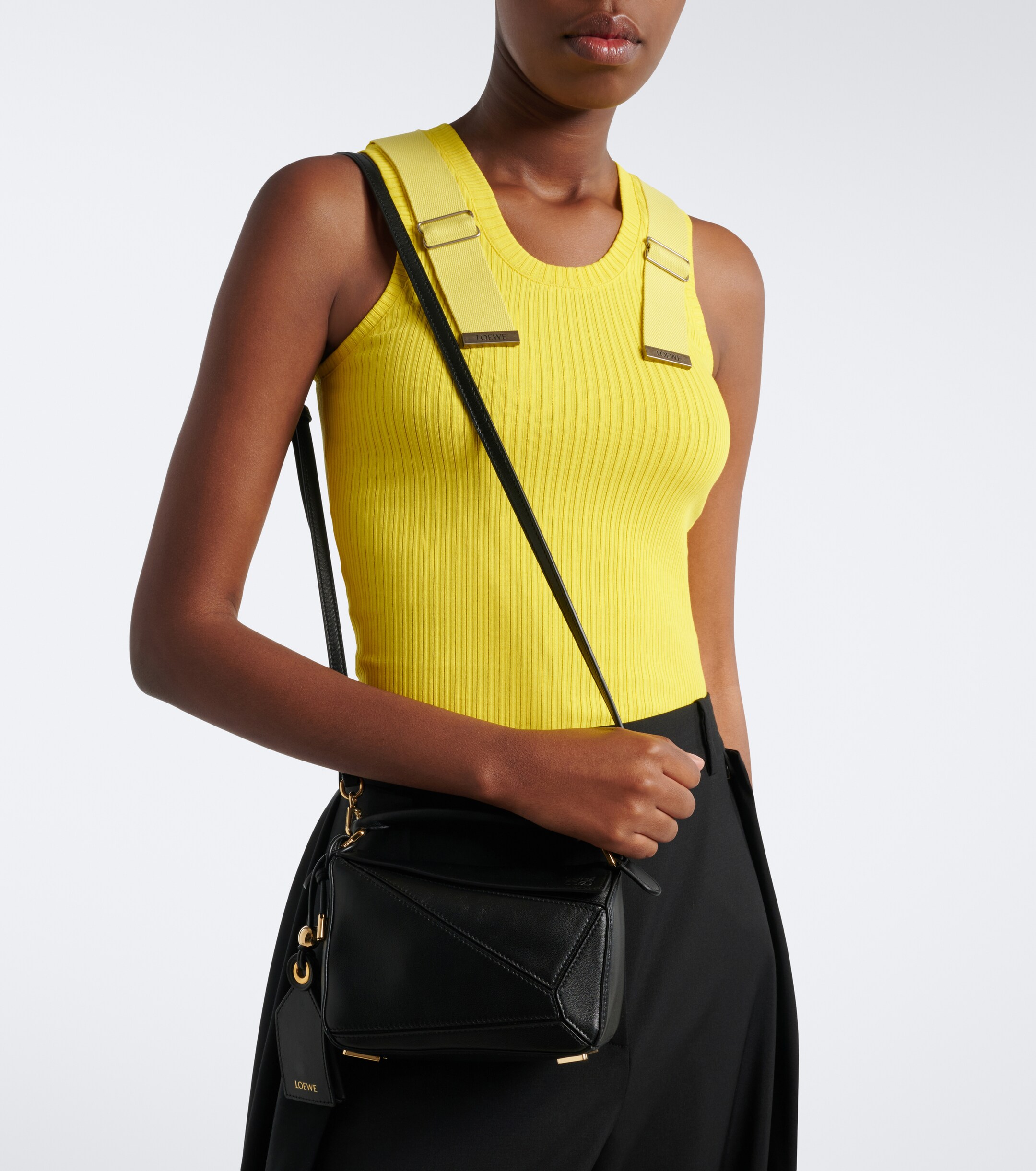 Loewe Featherlight Puzzle Mini top-handle bag