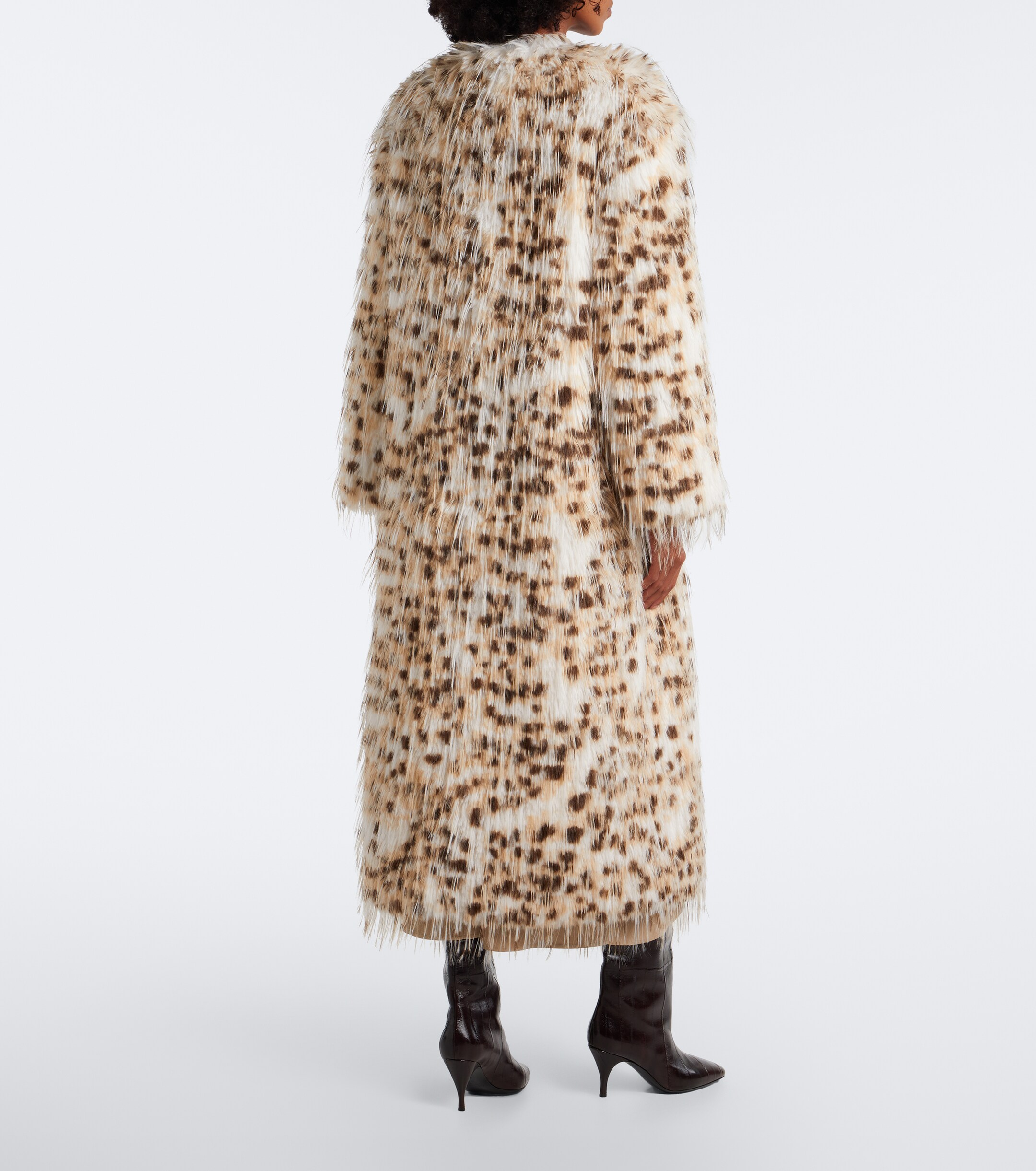 LOULOU DE SAISON Loulou de Saison Eya animal-print coat