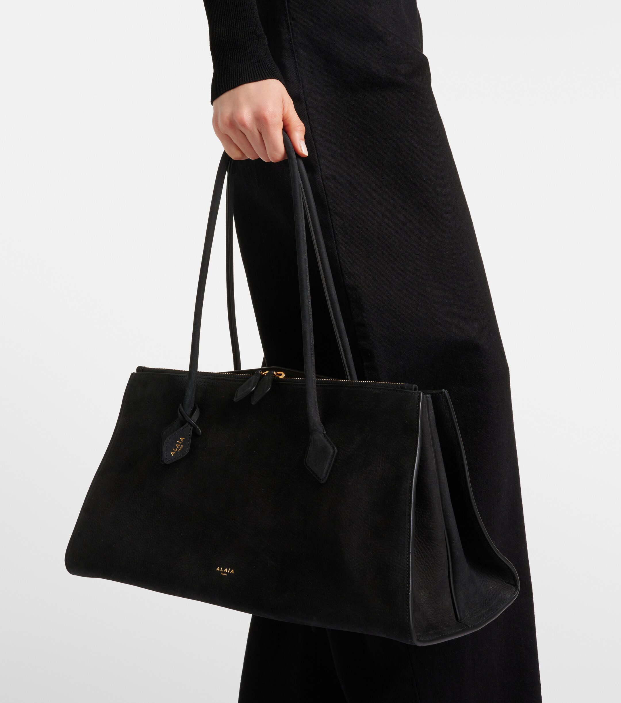 Alaïa Le Teckel leather tote bag