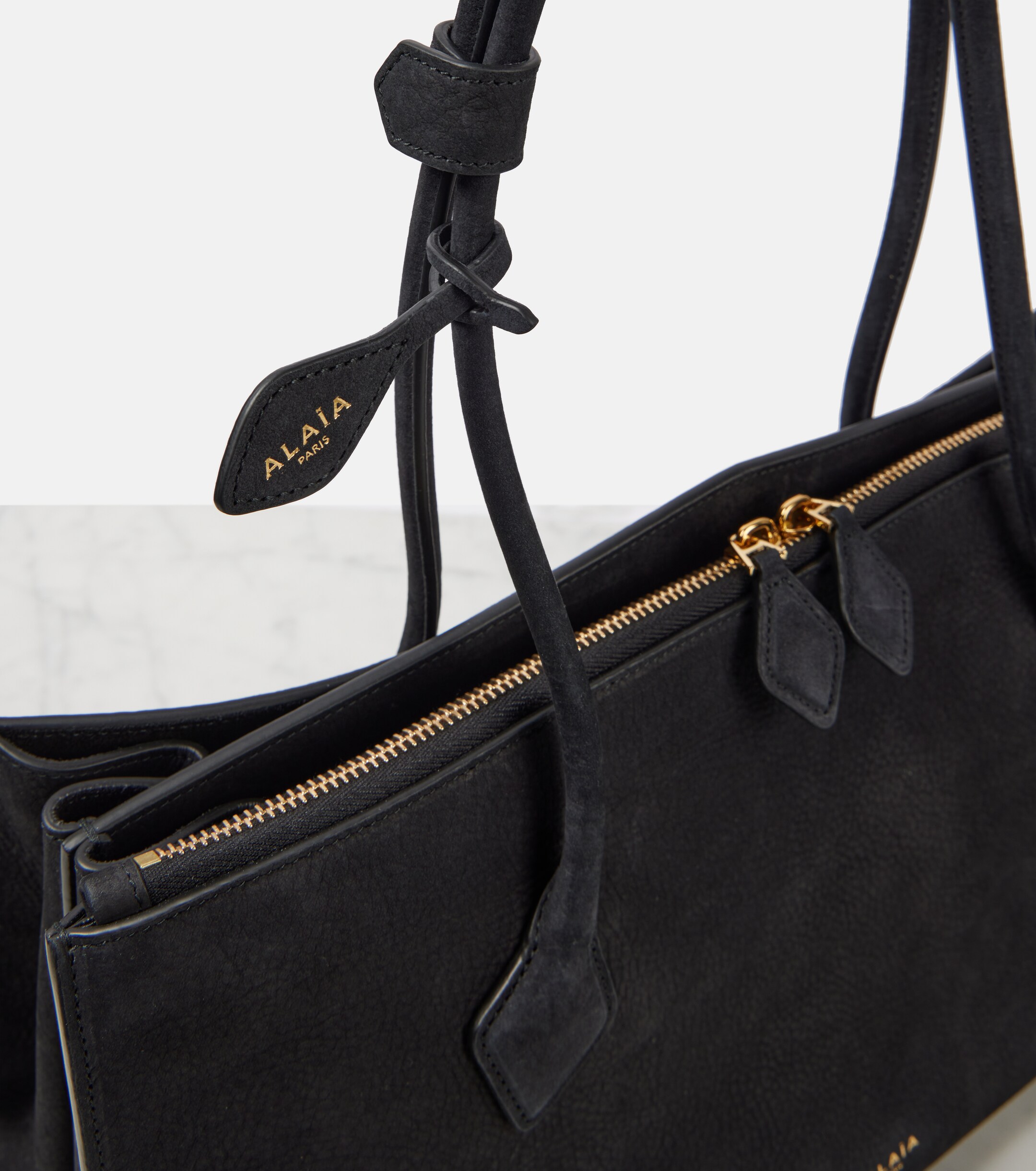Alaïa Le Teckel leather tote bag