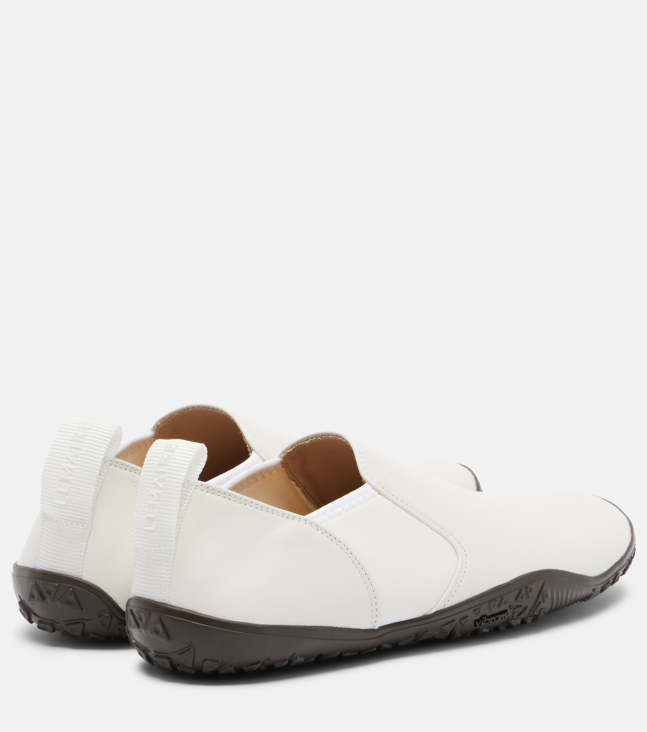 Lemaire Glove leather slip-on sneakers