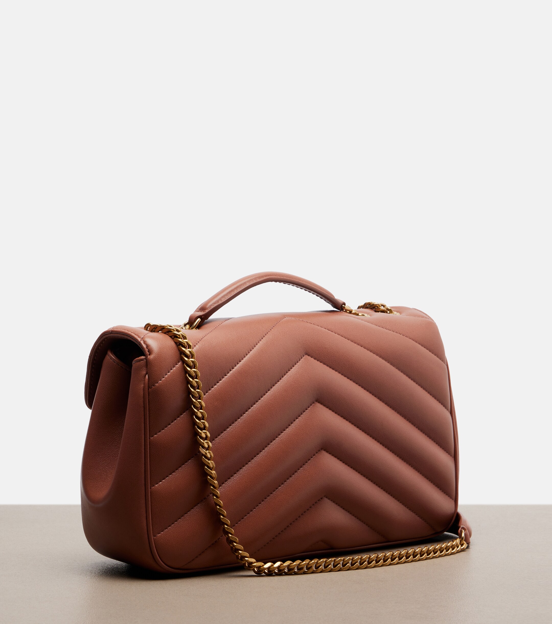 Saint Laurent Loulou Medium leather shoulder bag