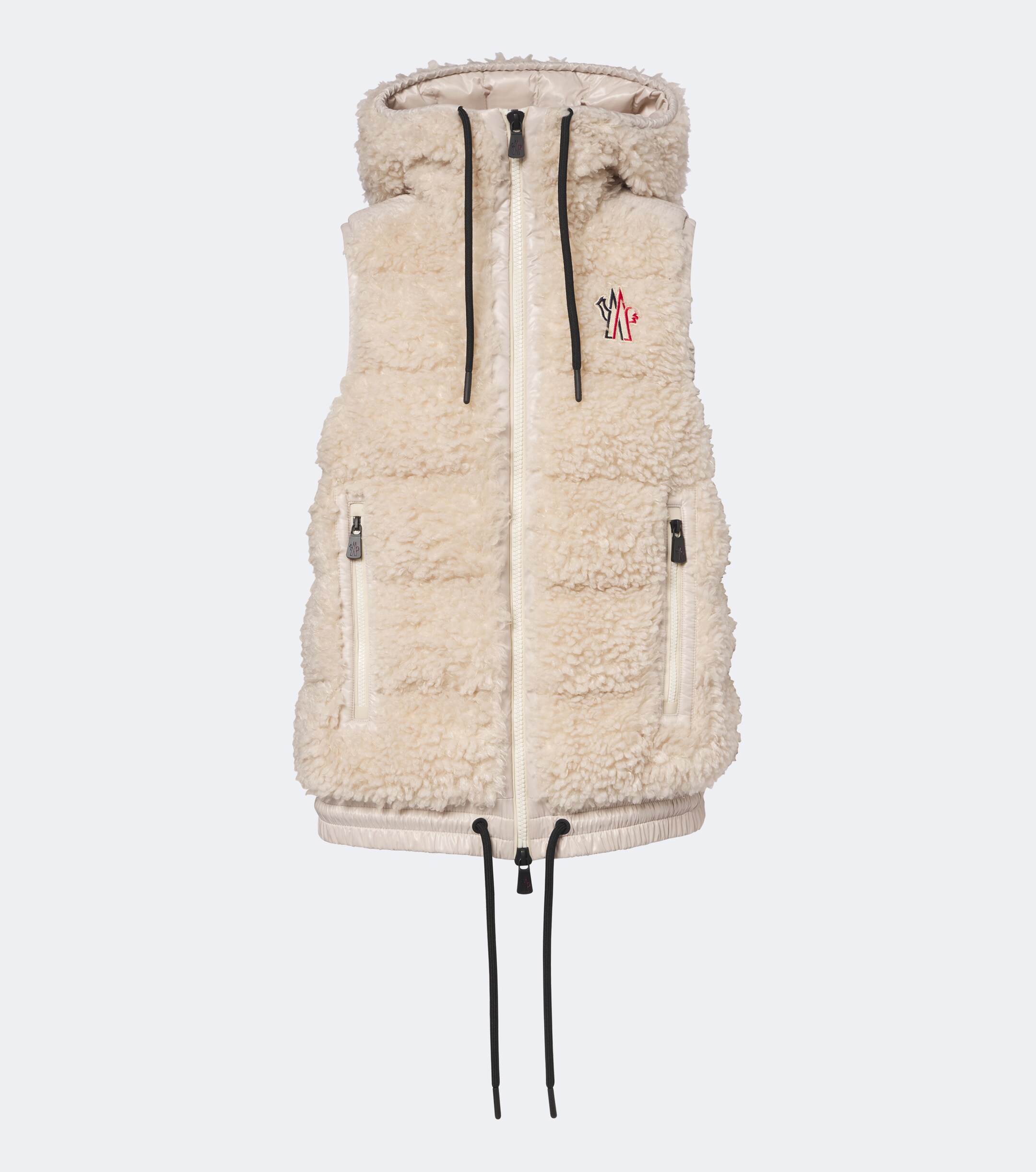 MONCLER GRENOBLE Moncler Grenoble Hooded teddy down vest
