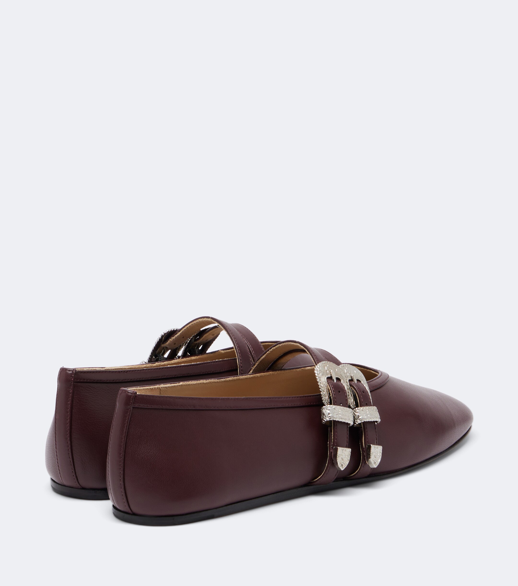 LE MONDE BERYL Le Monde Béryl Claudia leather Mary Jane flats
