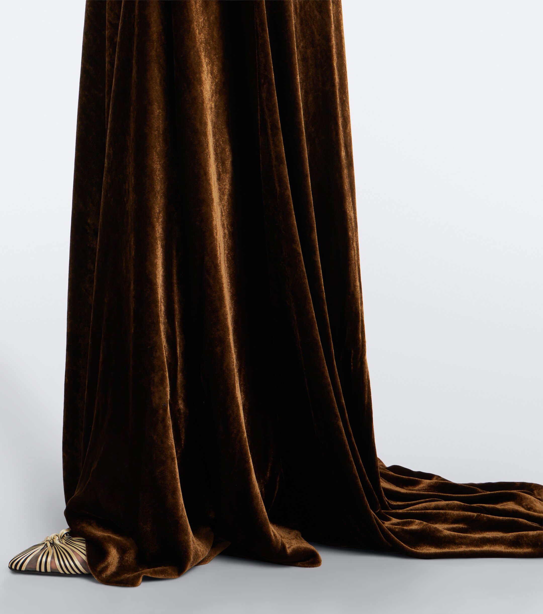 Ralph Lauren Collection Ralph Lauren Collection Charisse velvet bustier gown