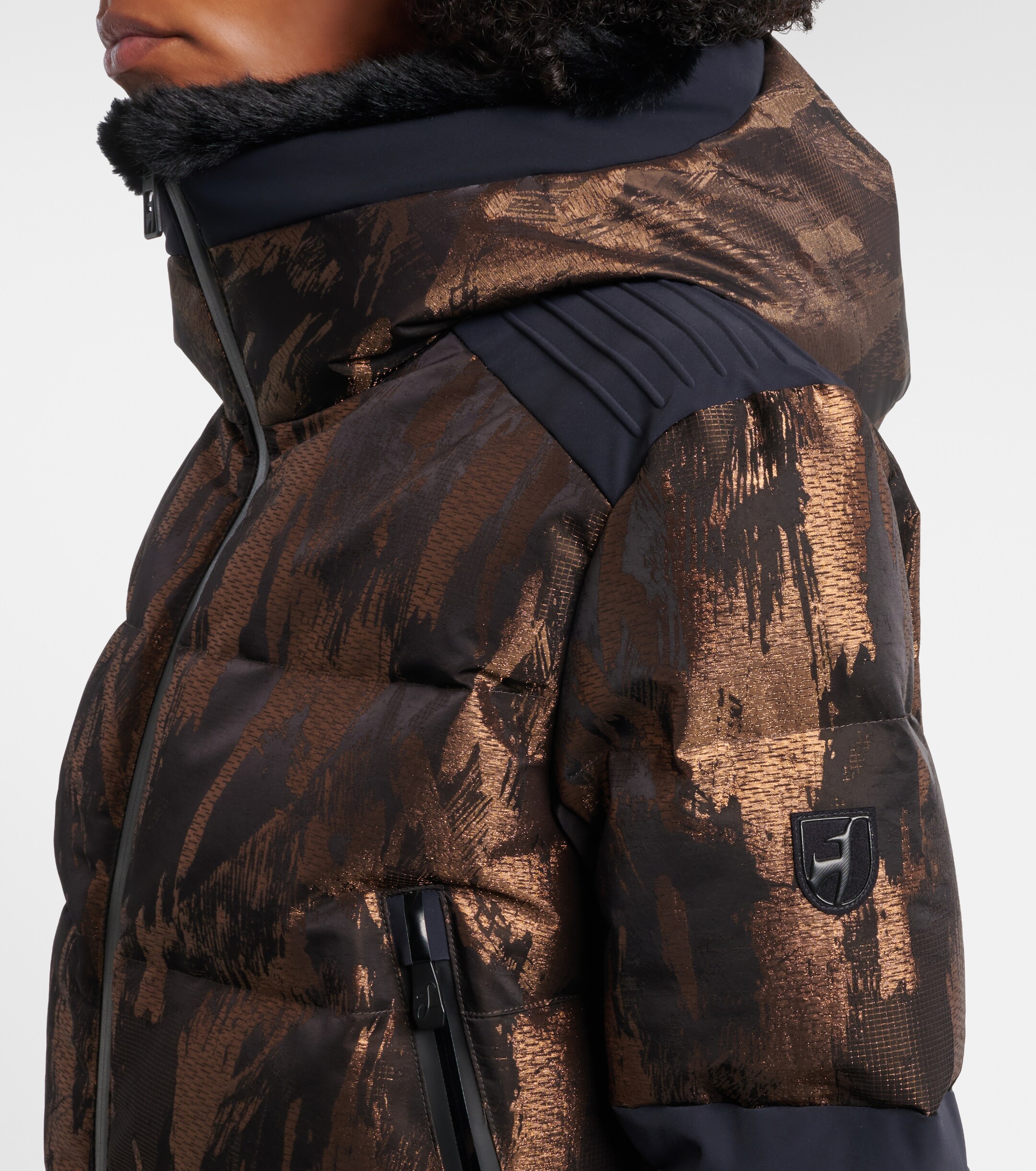 Toni Sailer Toni Sailer Sasha printed ski jacket