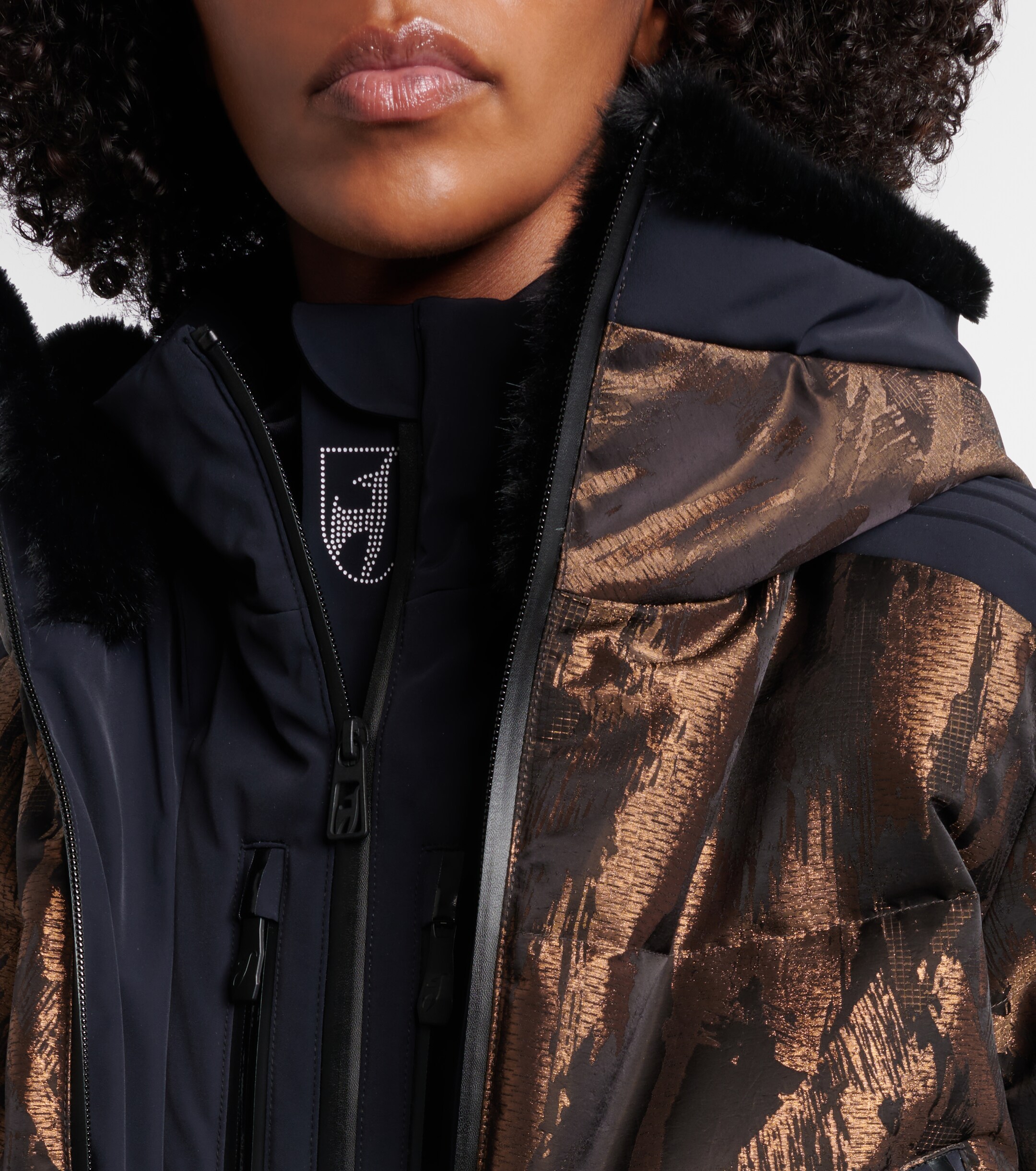 Toni Sailer Toni Sailer Sasha printed ski jacket