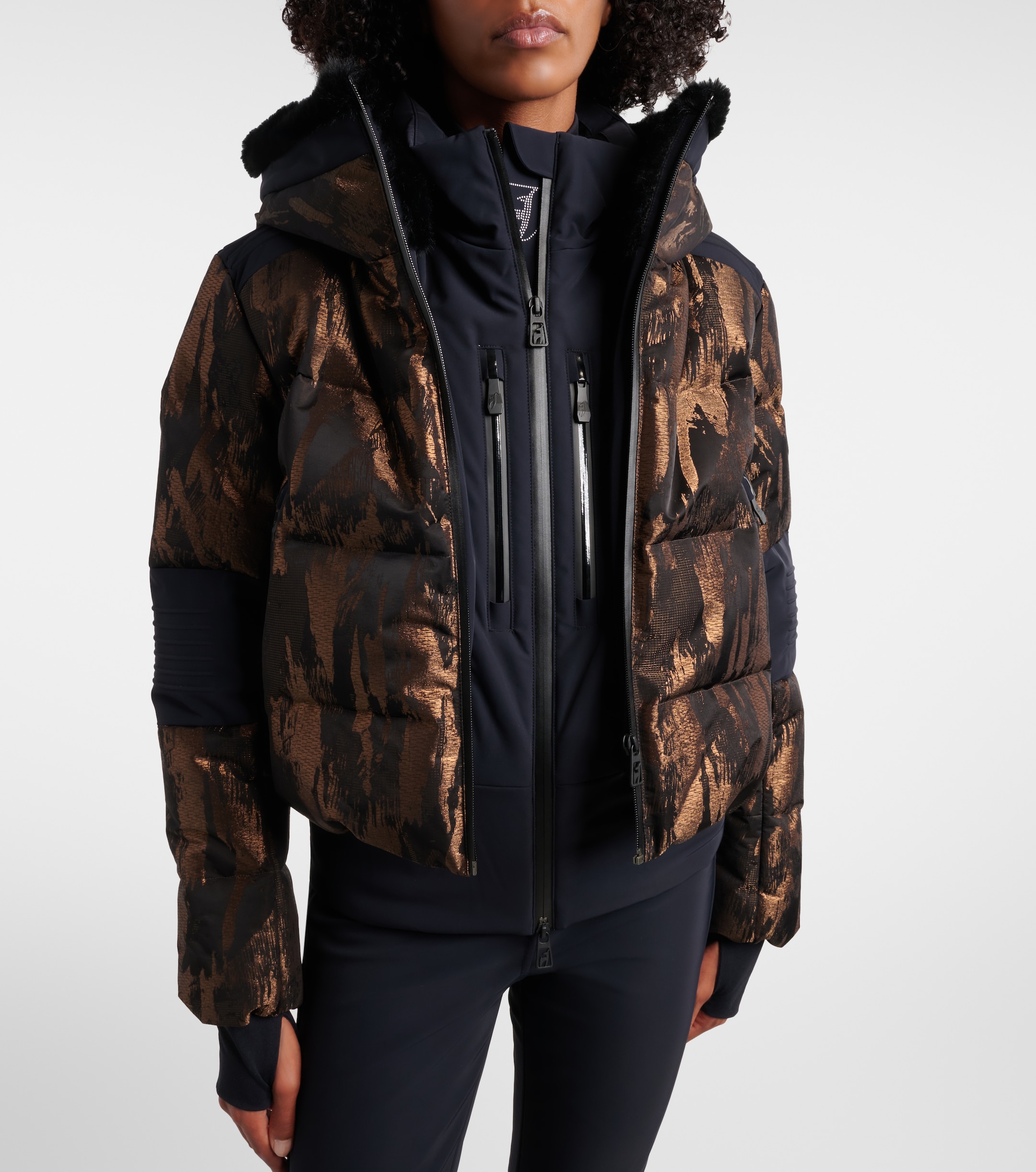 Toni Sailer Toni Sailer Sasha printed ski jacket