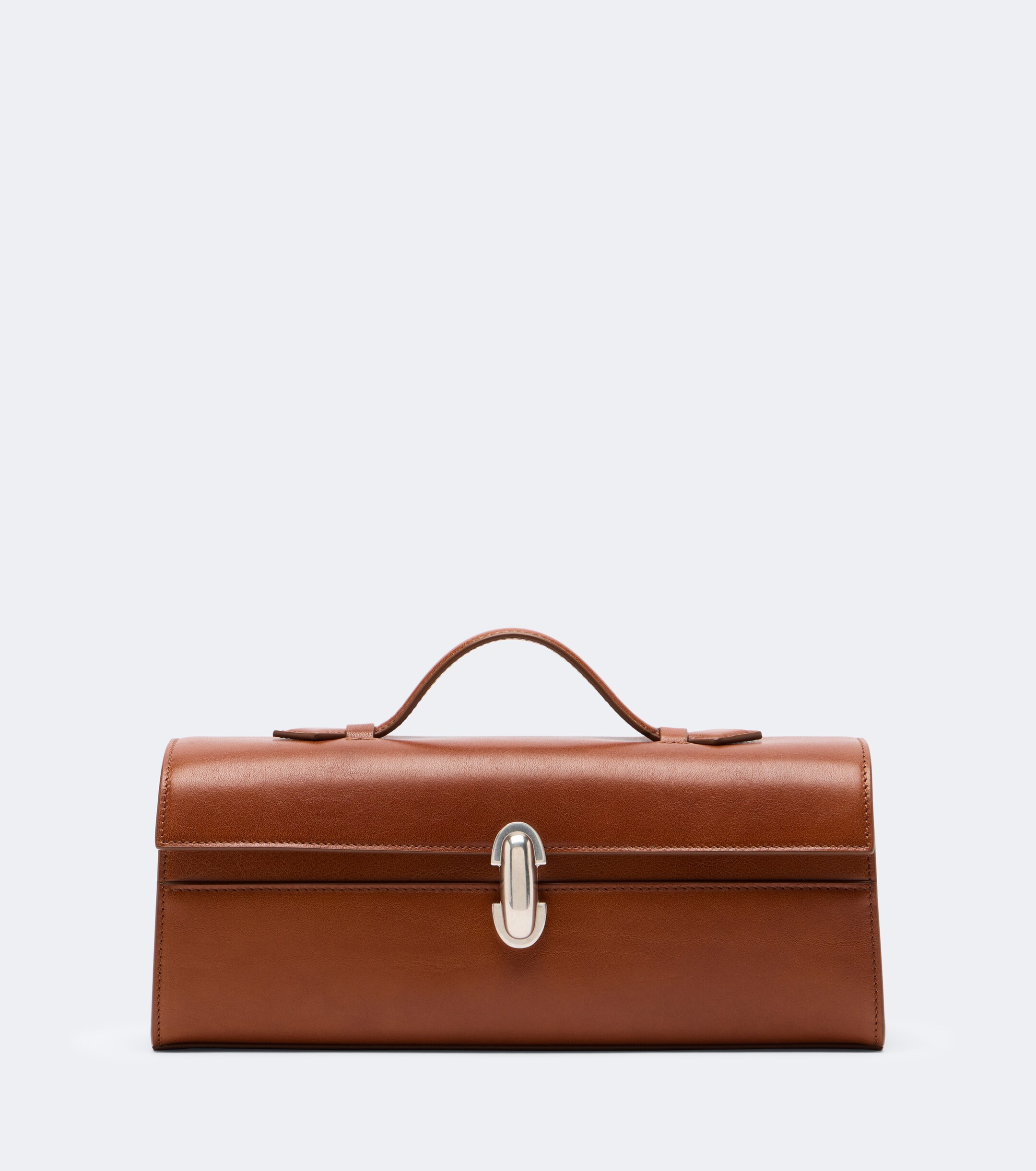 Savette Savette Symmetry Slim Small leather top handle bag