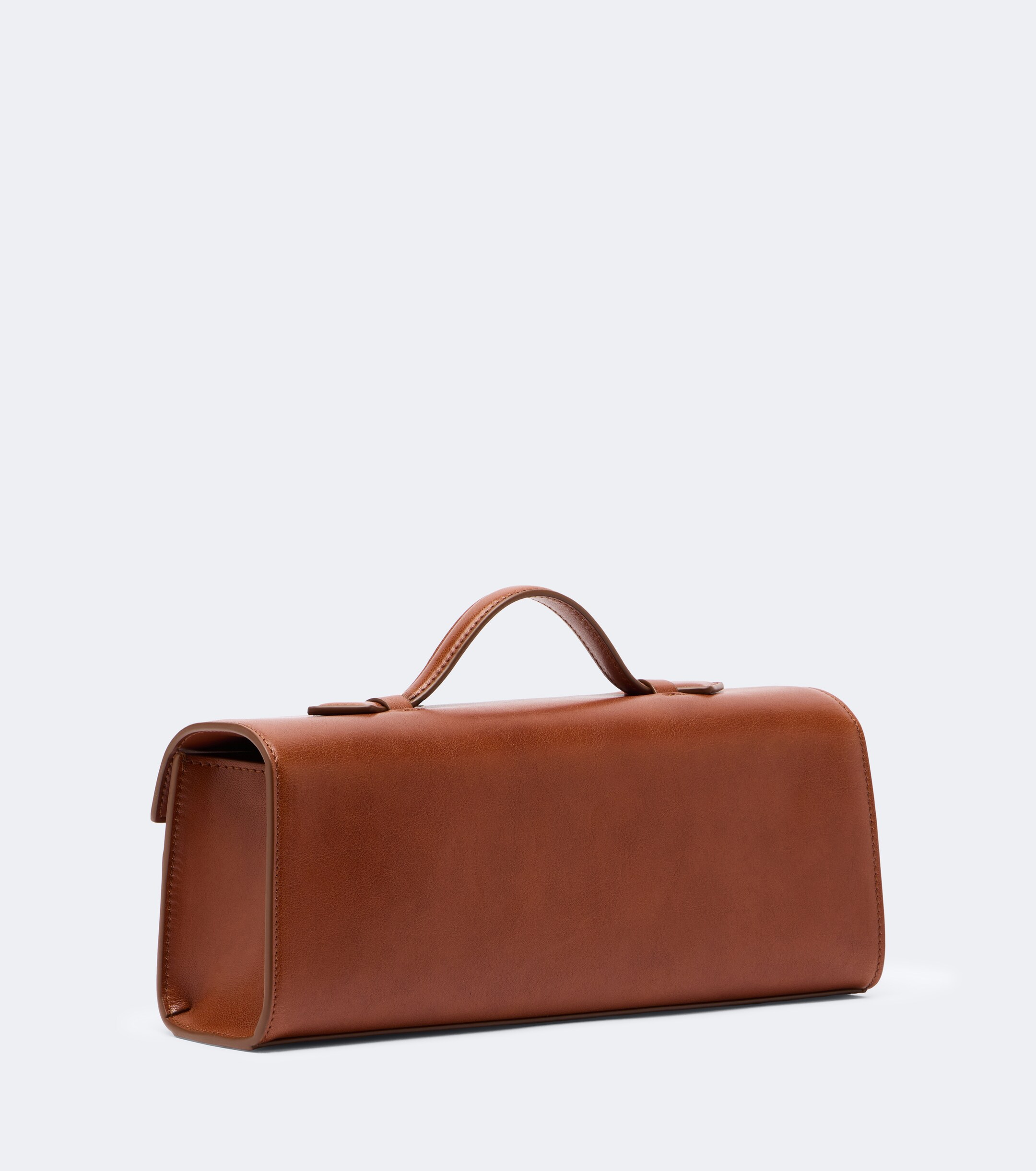 Savette Savette Symmetry Slim Small leather top handle bag