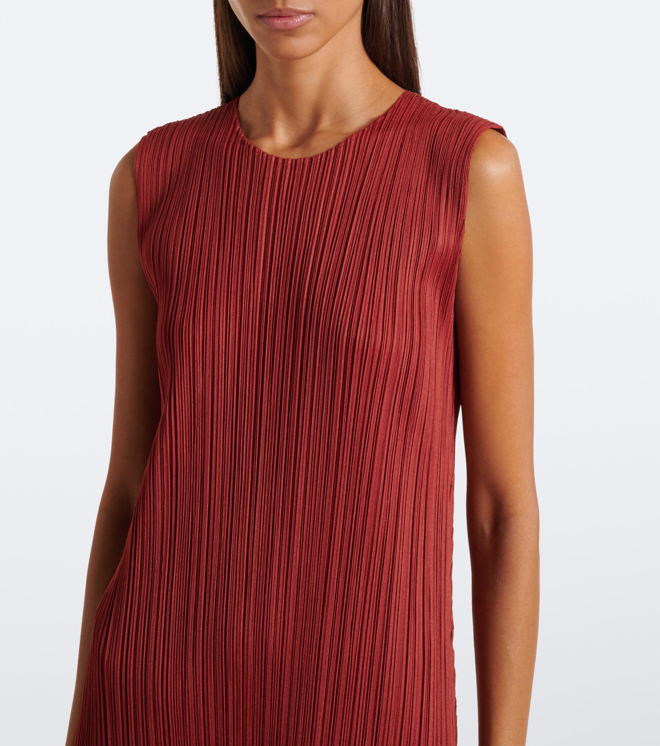 PLEATS PLEASE ISSEY MIYAKE Pleats Please Issey Miyake Monthly Colors: September pleated midi dress