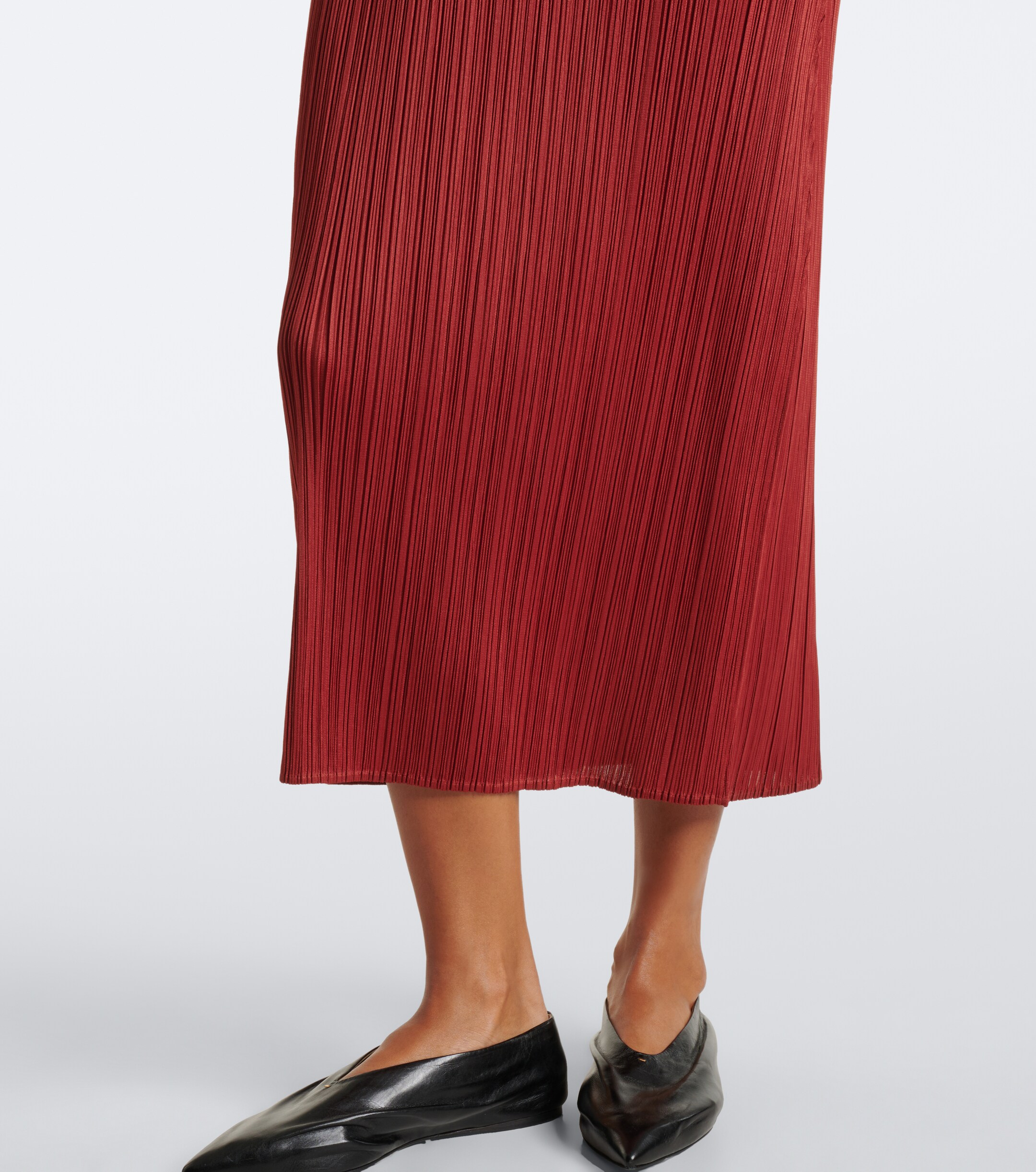 PLEATS PLEASE ISSEY MIYAKE Pleats Please Issey Miyake Monthly Colors: September pleated midi dress