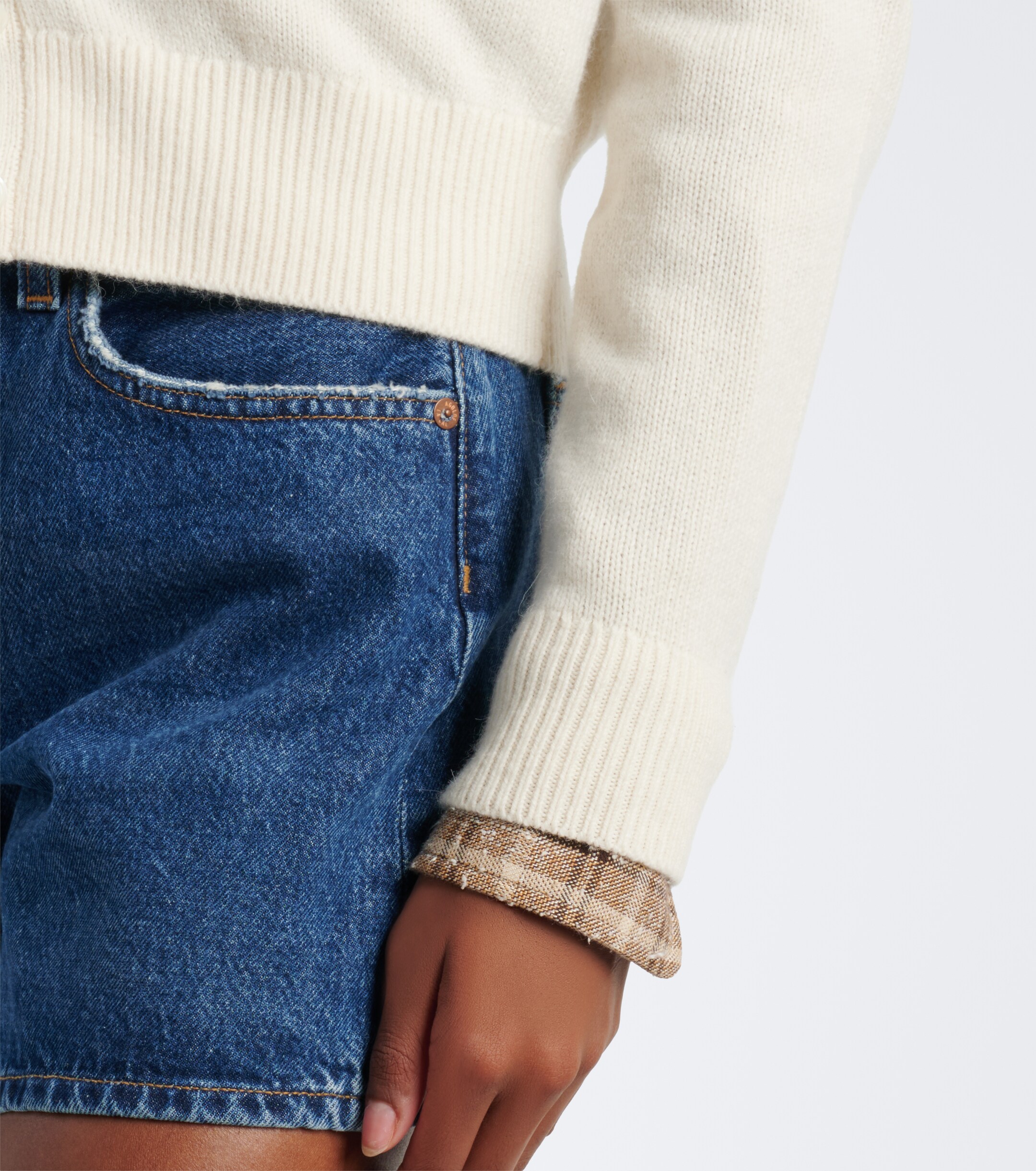Polo Ralph Lauren Polo Ralph Lauren Crochet-trimmed wool and alpaca cardigan