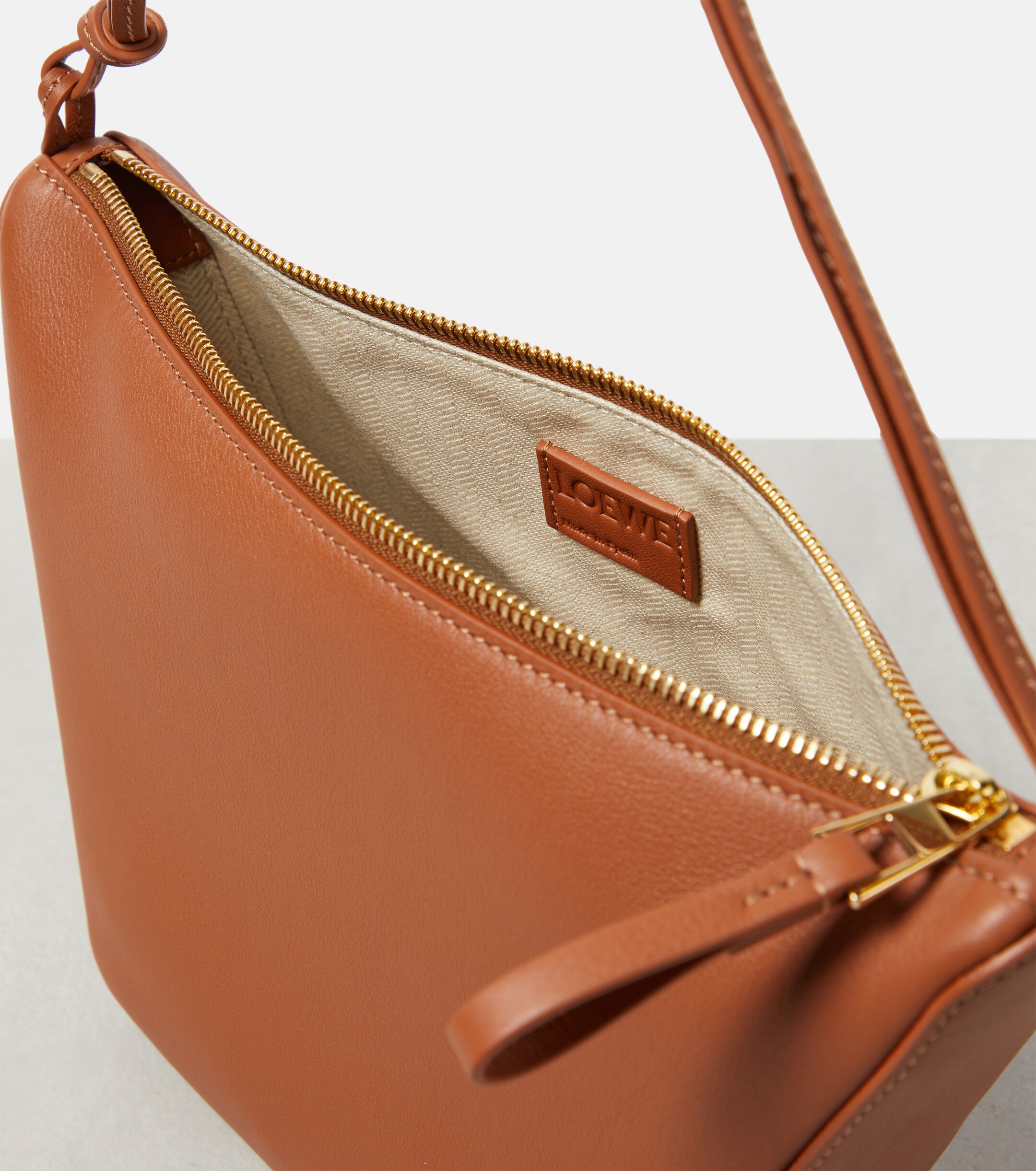 Loewe Hammock Mini leather shoulder bag