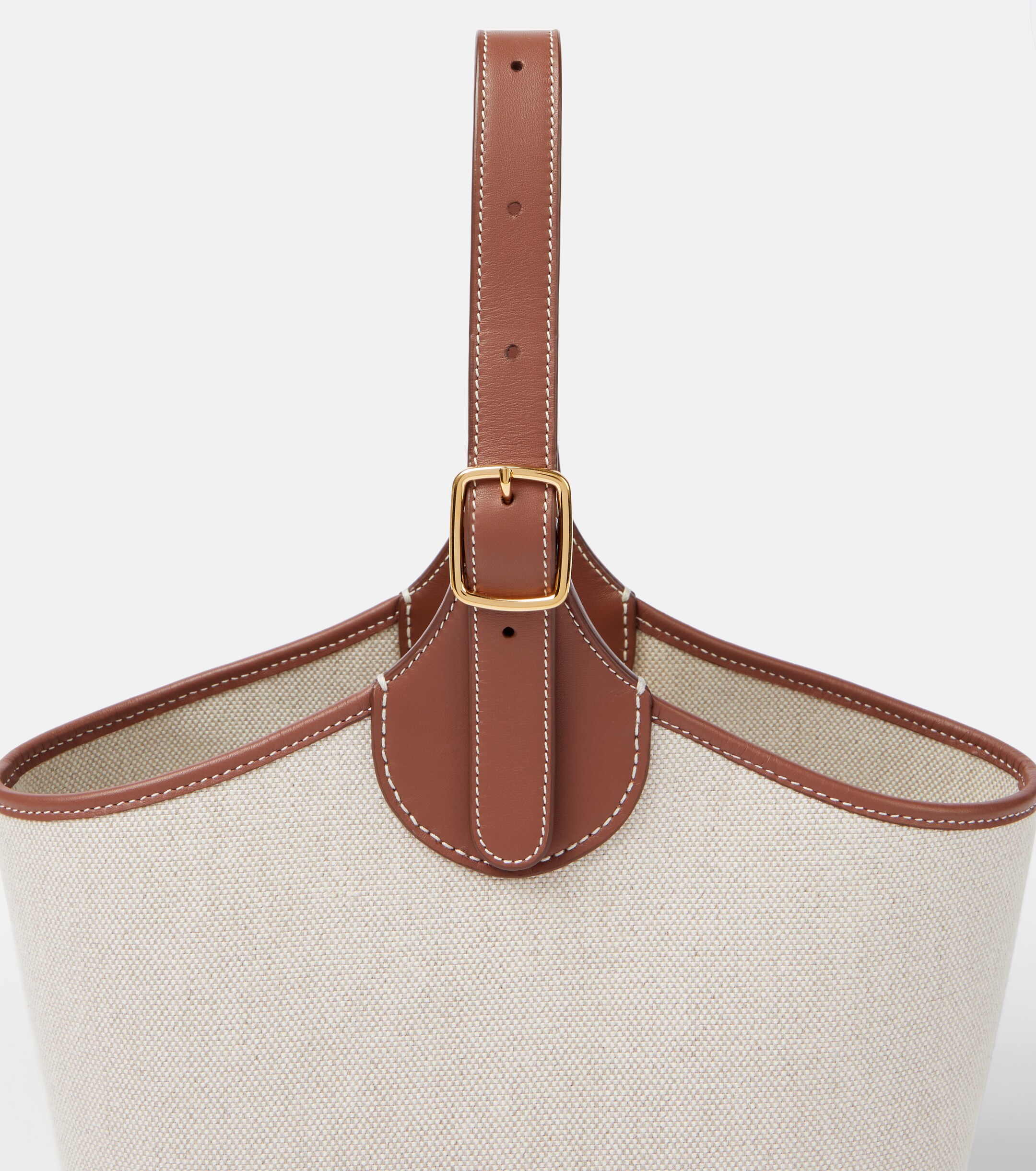 Loro Piana Bobbin canvas tote bag