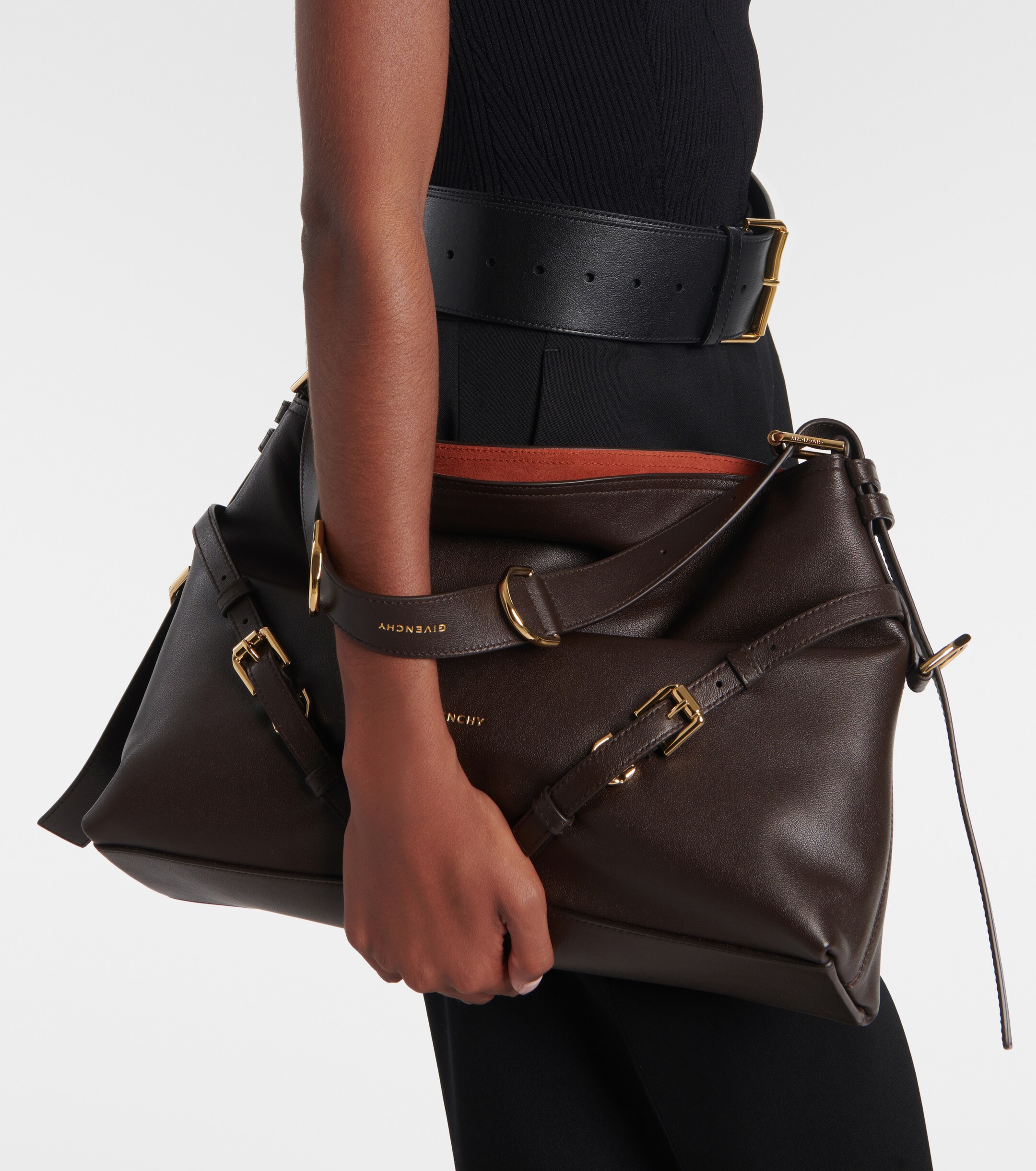 Givenchy Voyou Medium leather shoulder bag