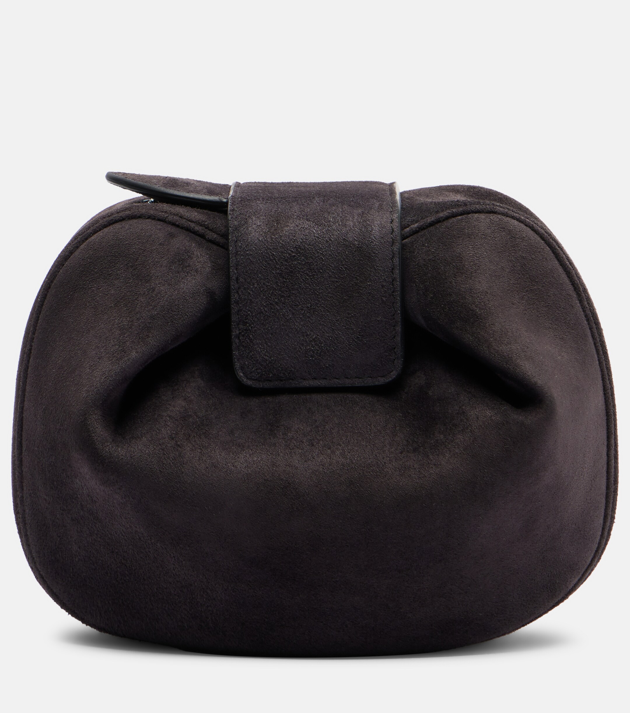 Gabriela Hearst Demi suede clutch