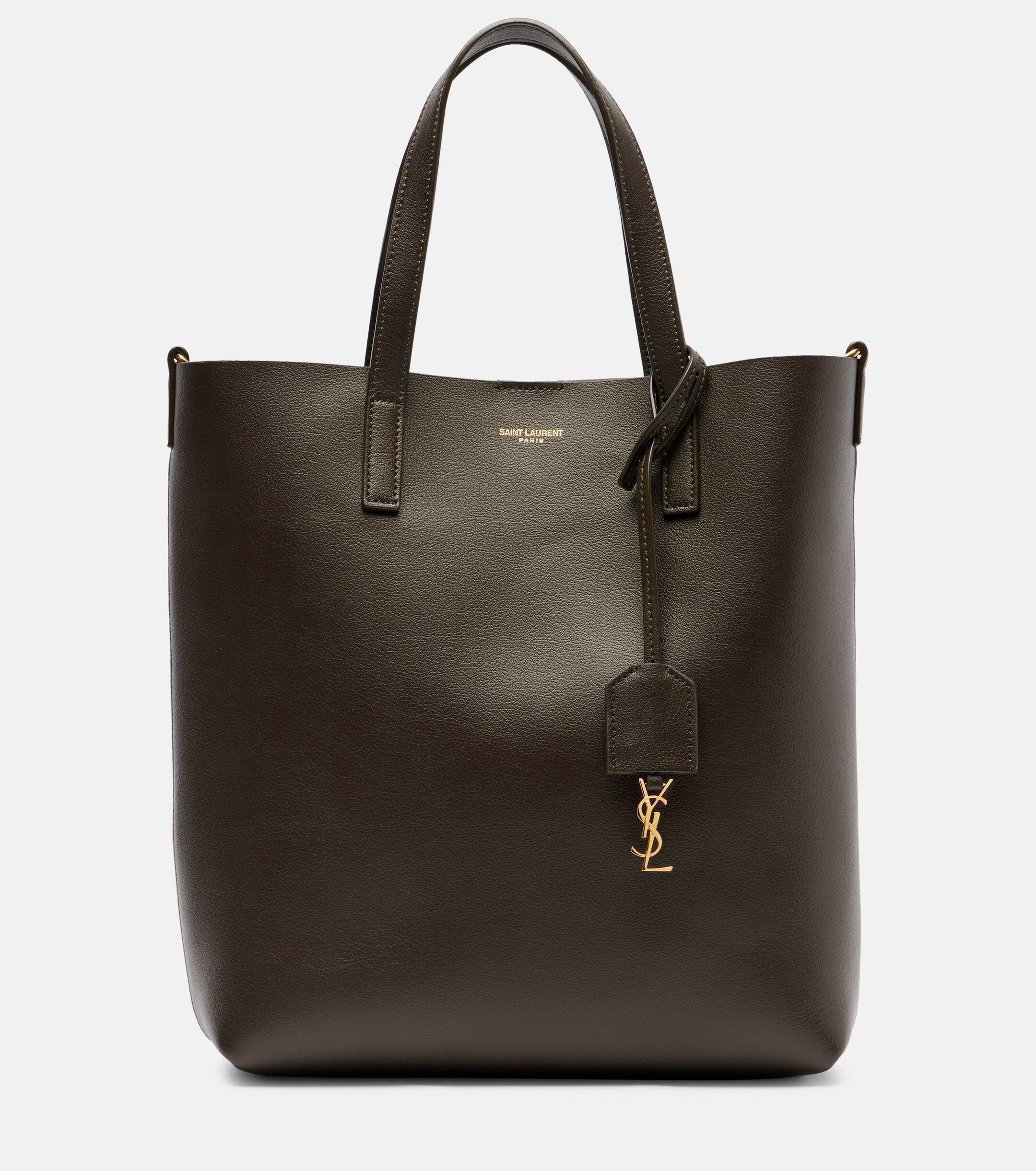 Saint Laurent Toy Shopping N/S leather tote bag
