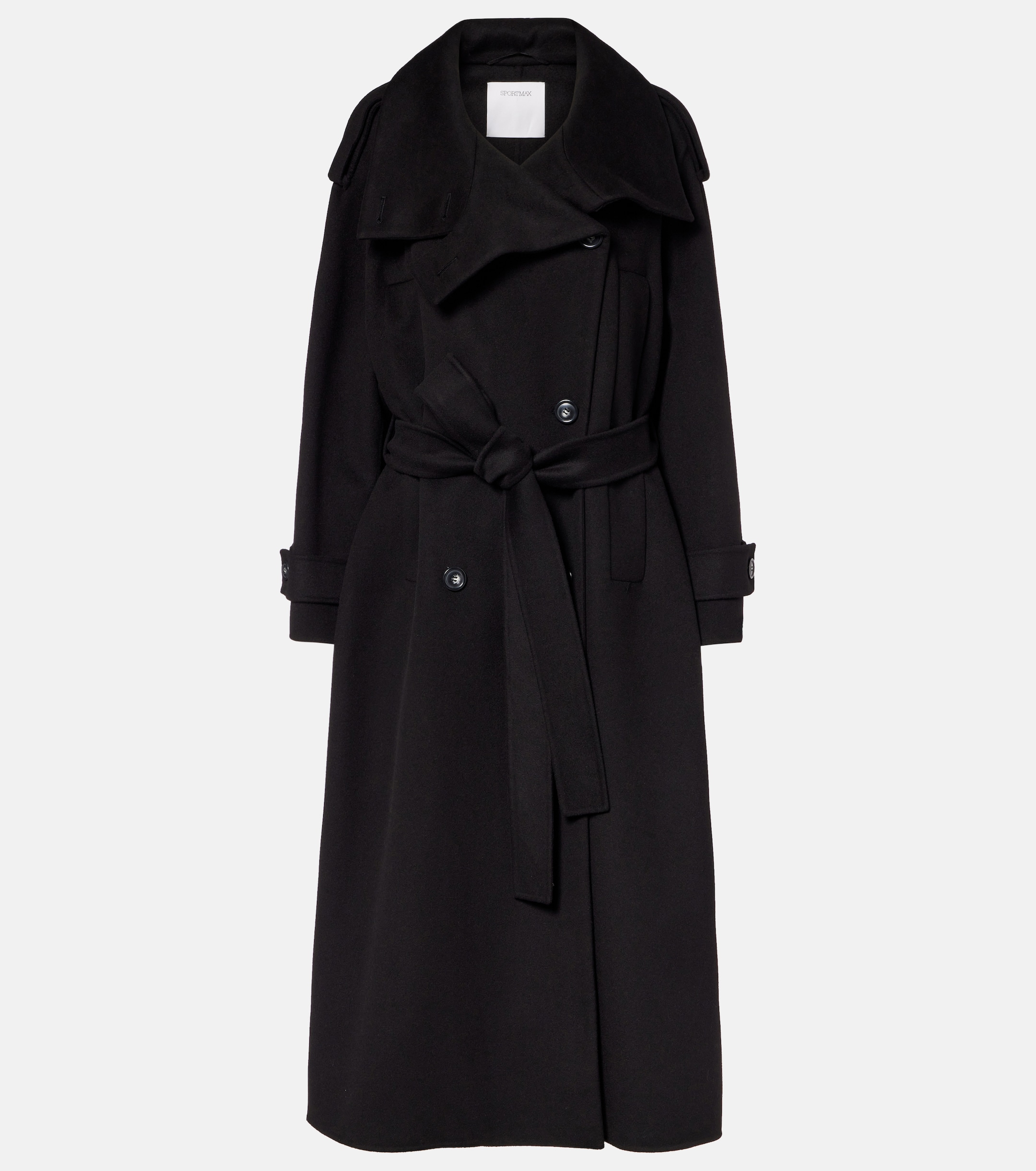 Sportmax - Yole virgin wool trench coat | Plush