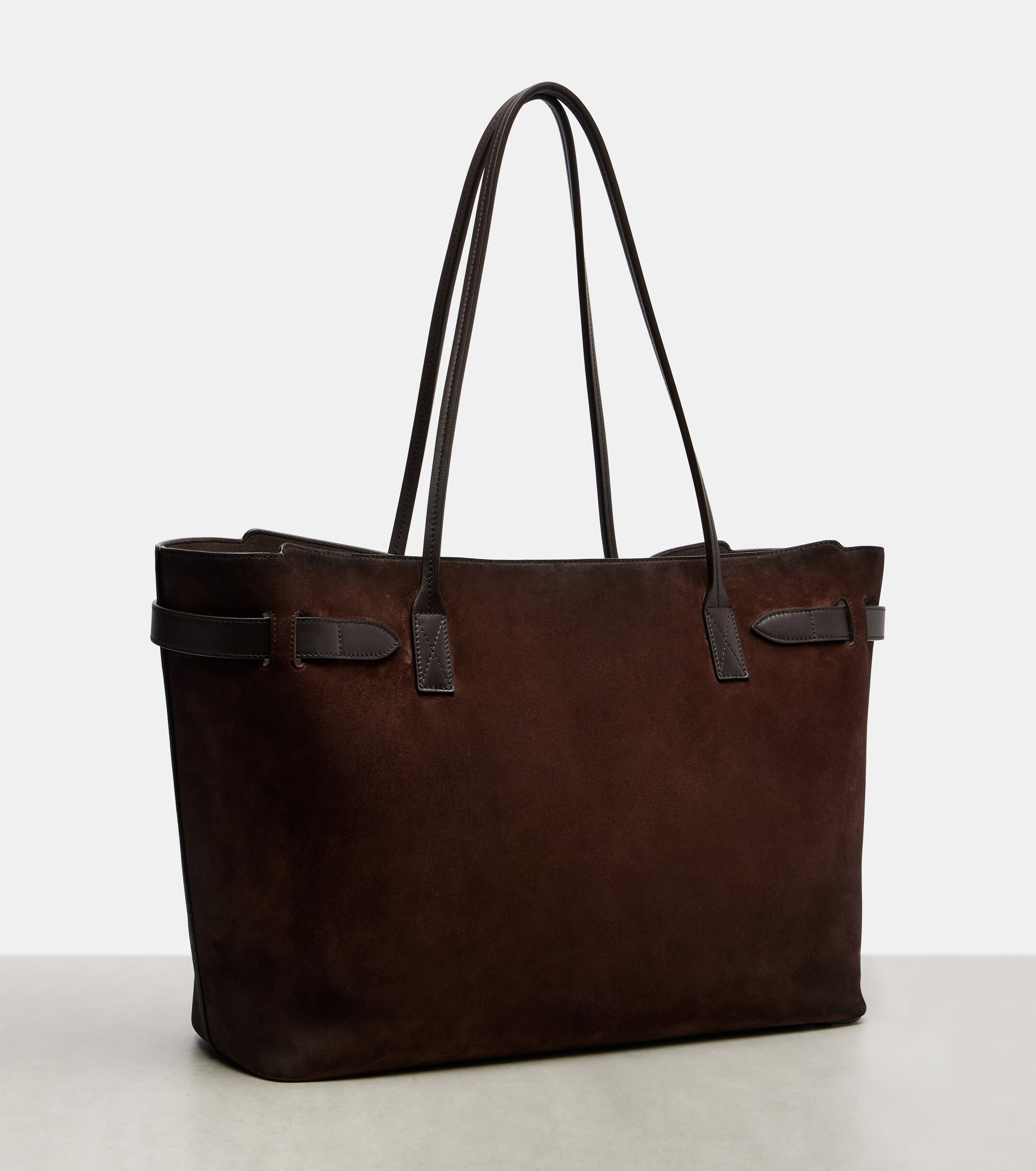 Balenciaga Bel Air Large suede tote bag