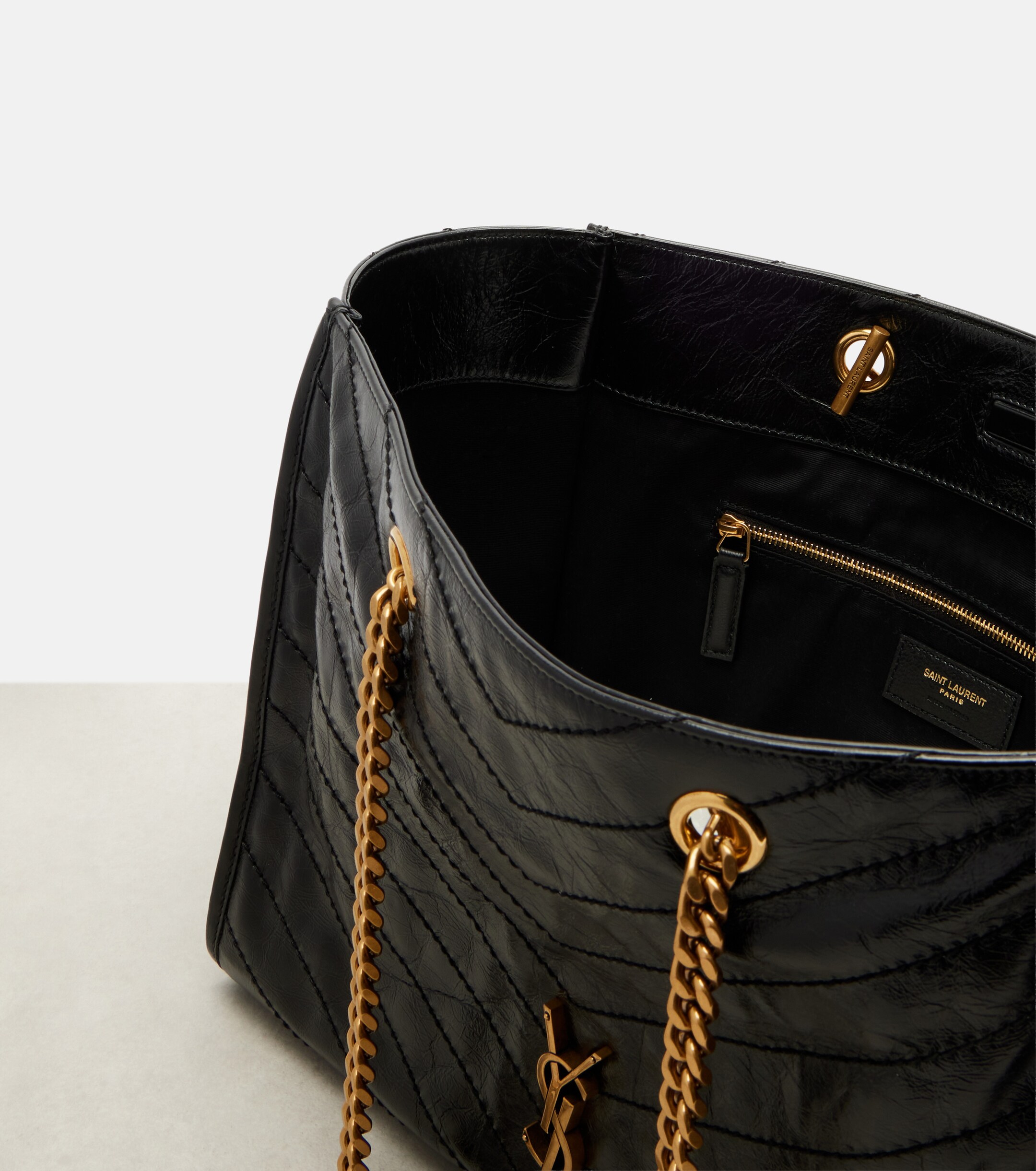 Saint Laurent Niki Medium leather shopper