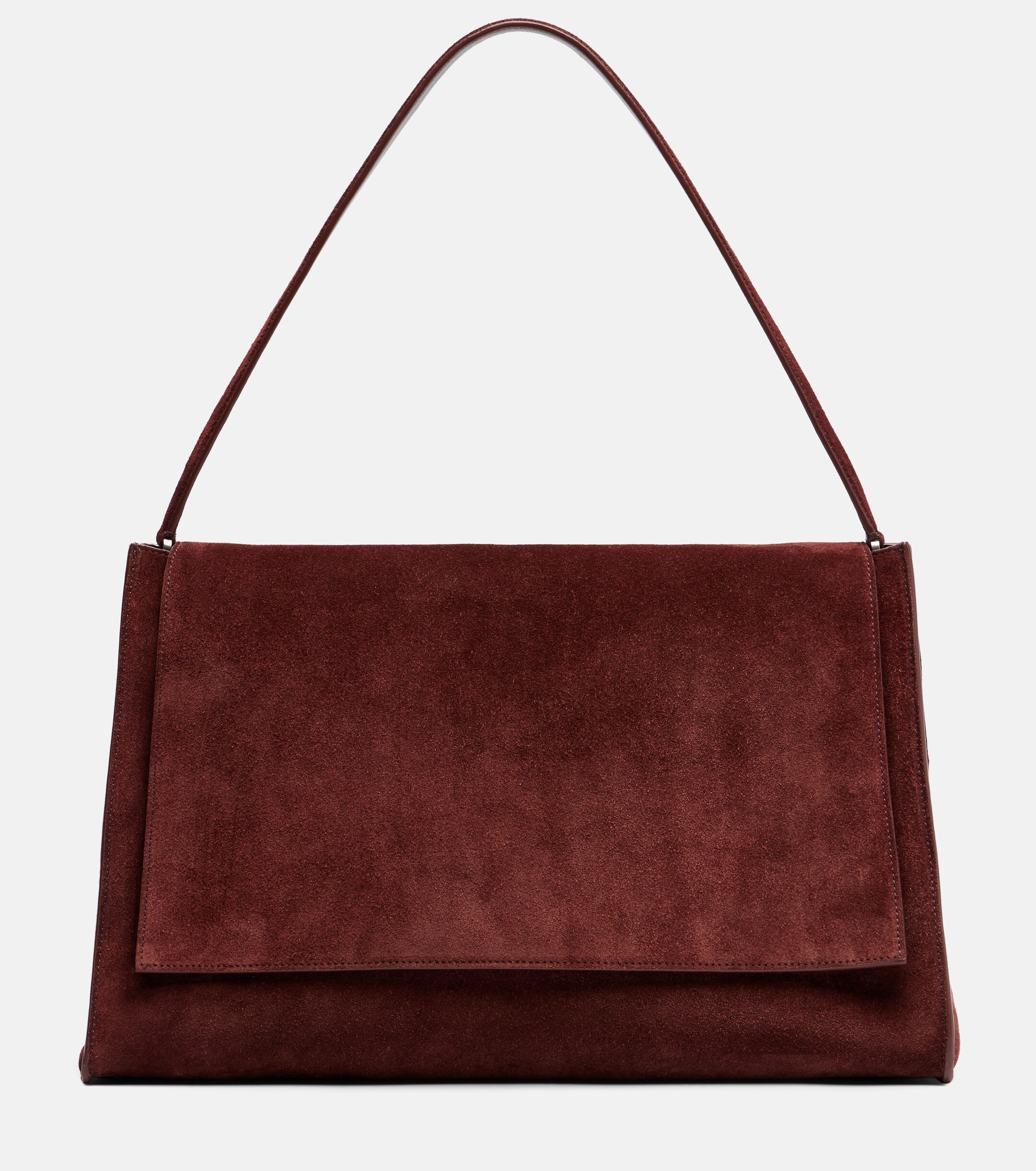 NOUR HAMMOUR Nour Hammour Amal suede shoulder bag